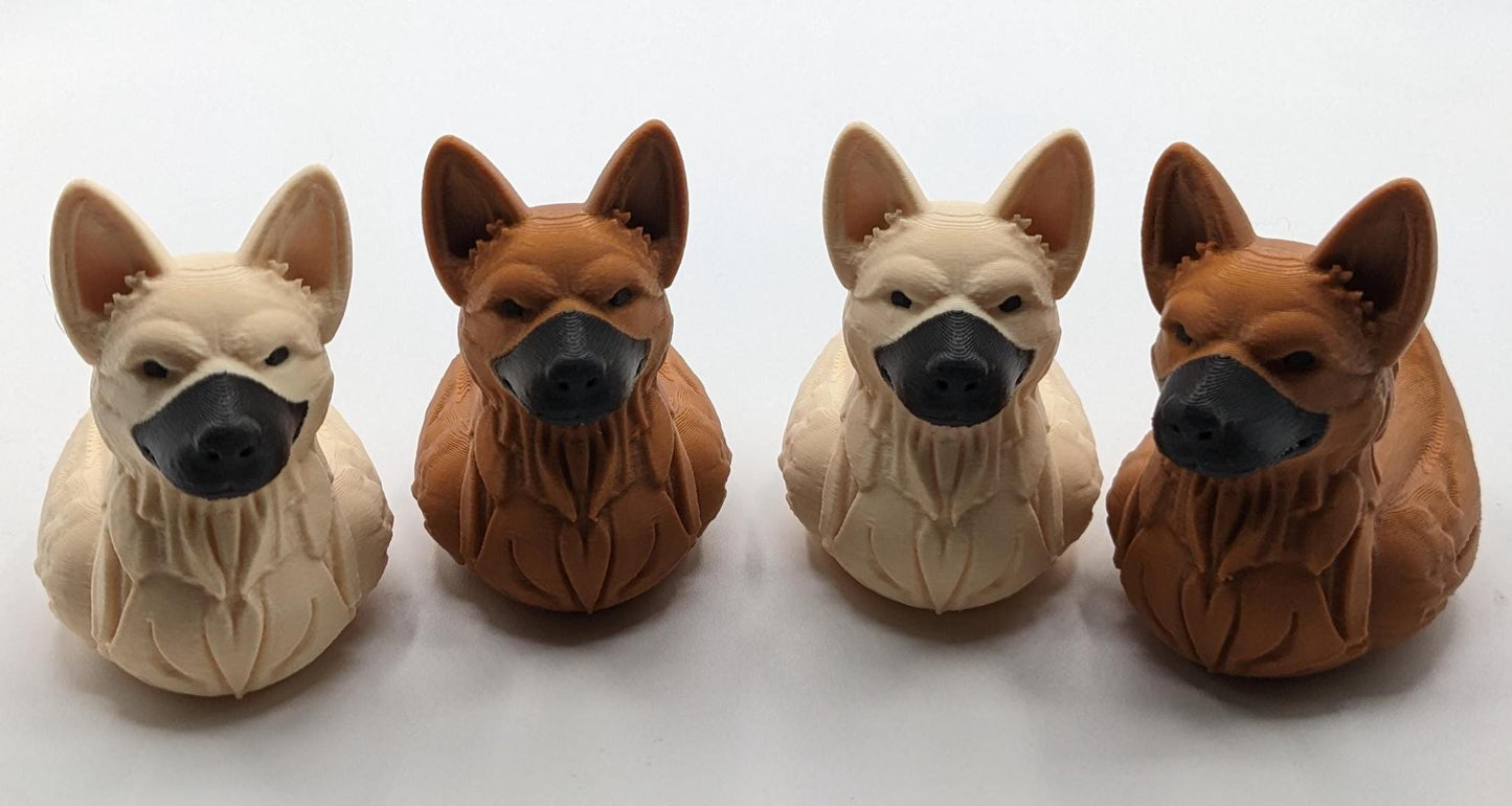 German Shepherd Dog Duck