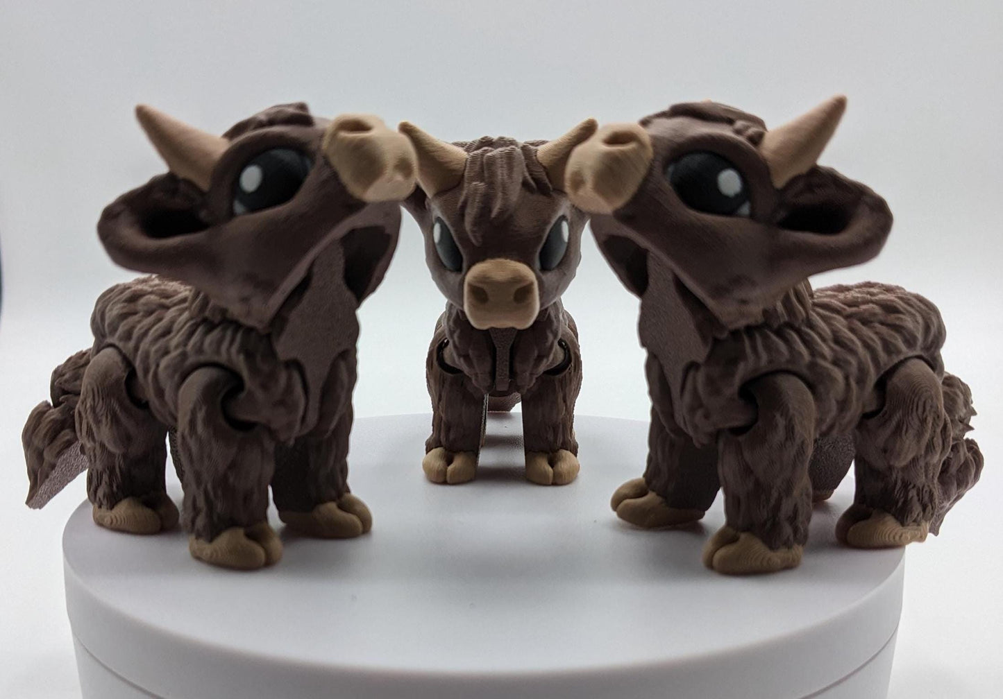 Articulated Baby Highland Cow Fidget Toy