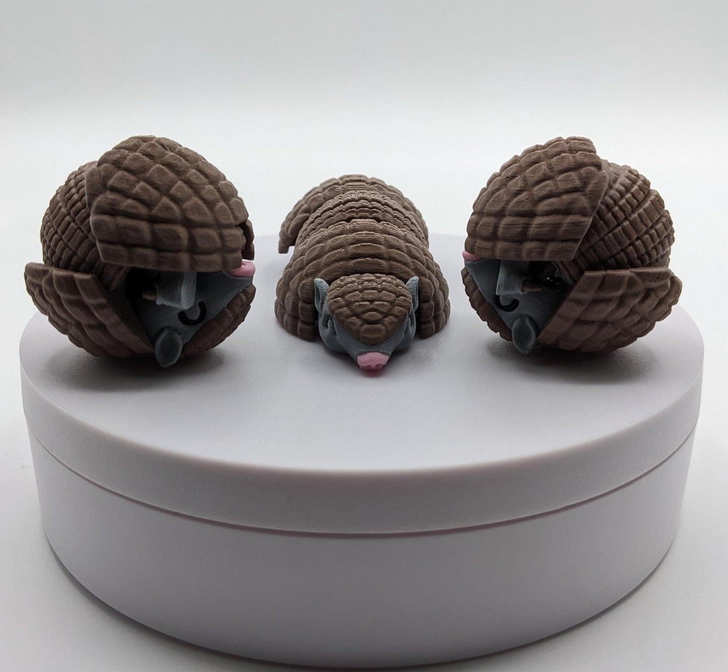 Friendly Articulated Armadillo Fidget Toy