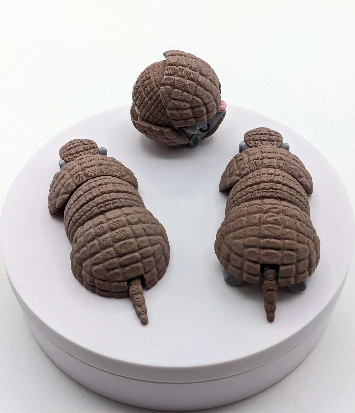 Friendly Articulated Armadillo Fidget Toy