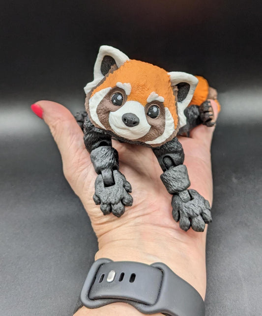 Articulated Red Panda Fidget Toy