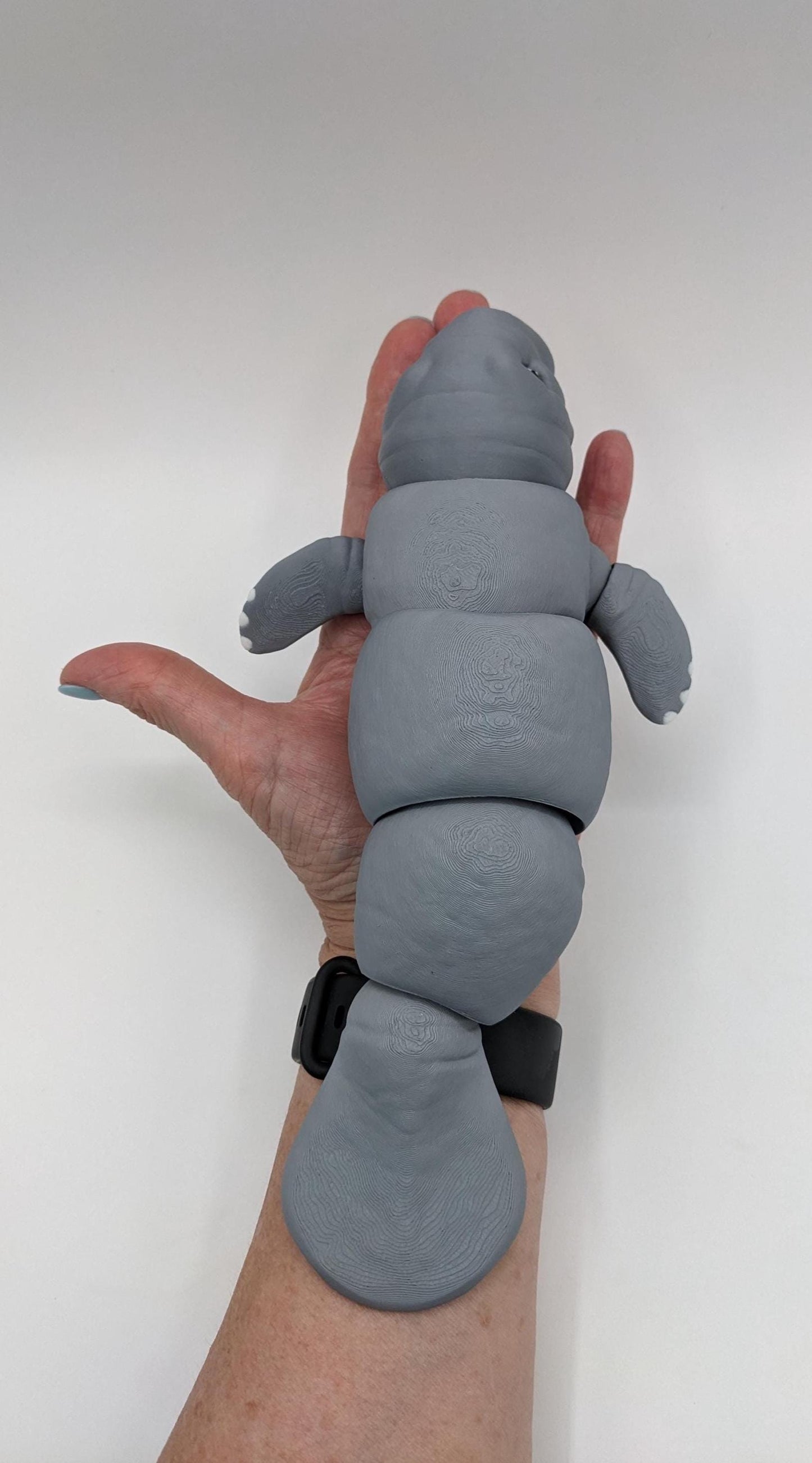 Sweet Articulated Manatee Sea Cow Toy