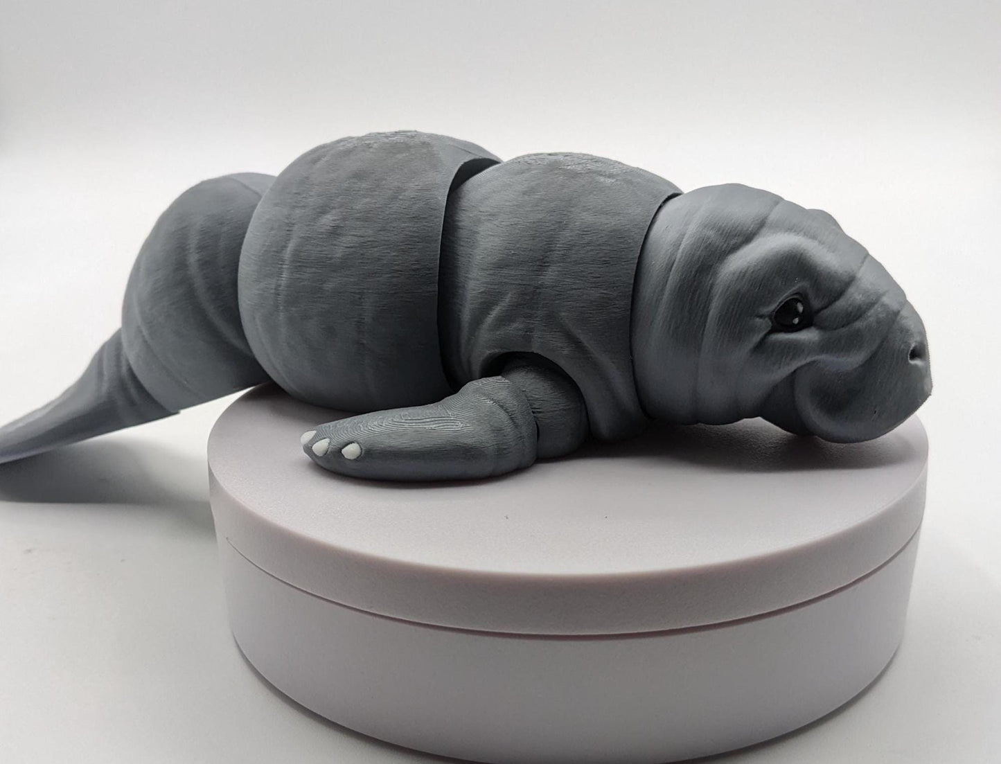 Sweet Articulated Manatee Sea Cow Toy