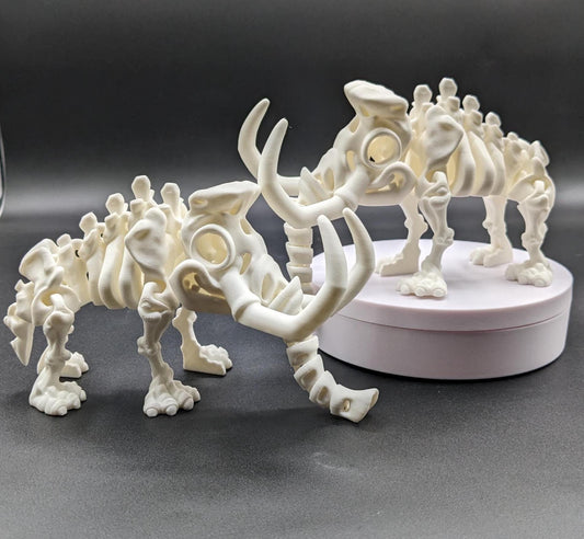 Articulated Skeleton Mammoth Toy Figurine