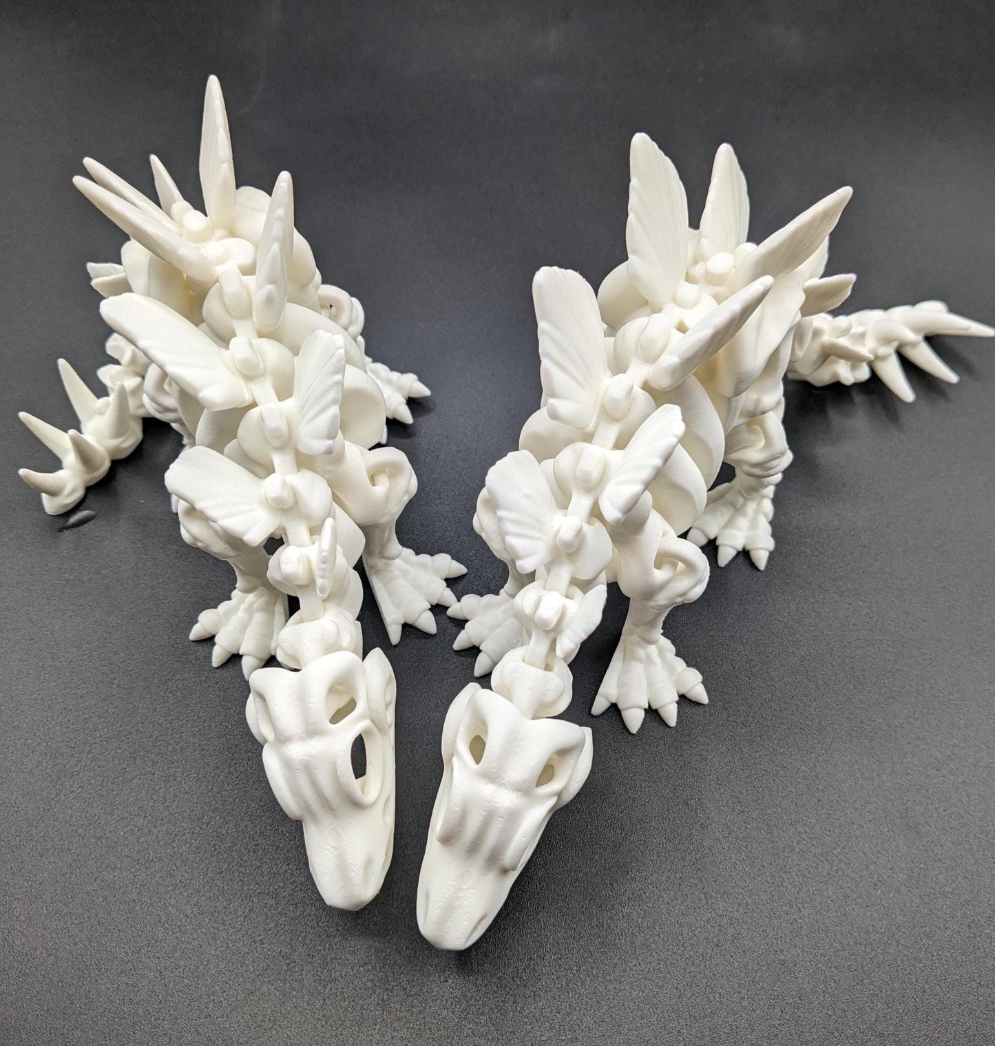 Articulated Stegosaurus Skeleton Toy Figurine