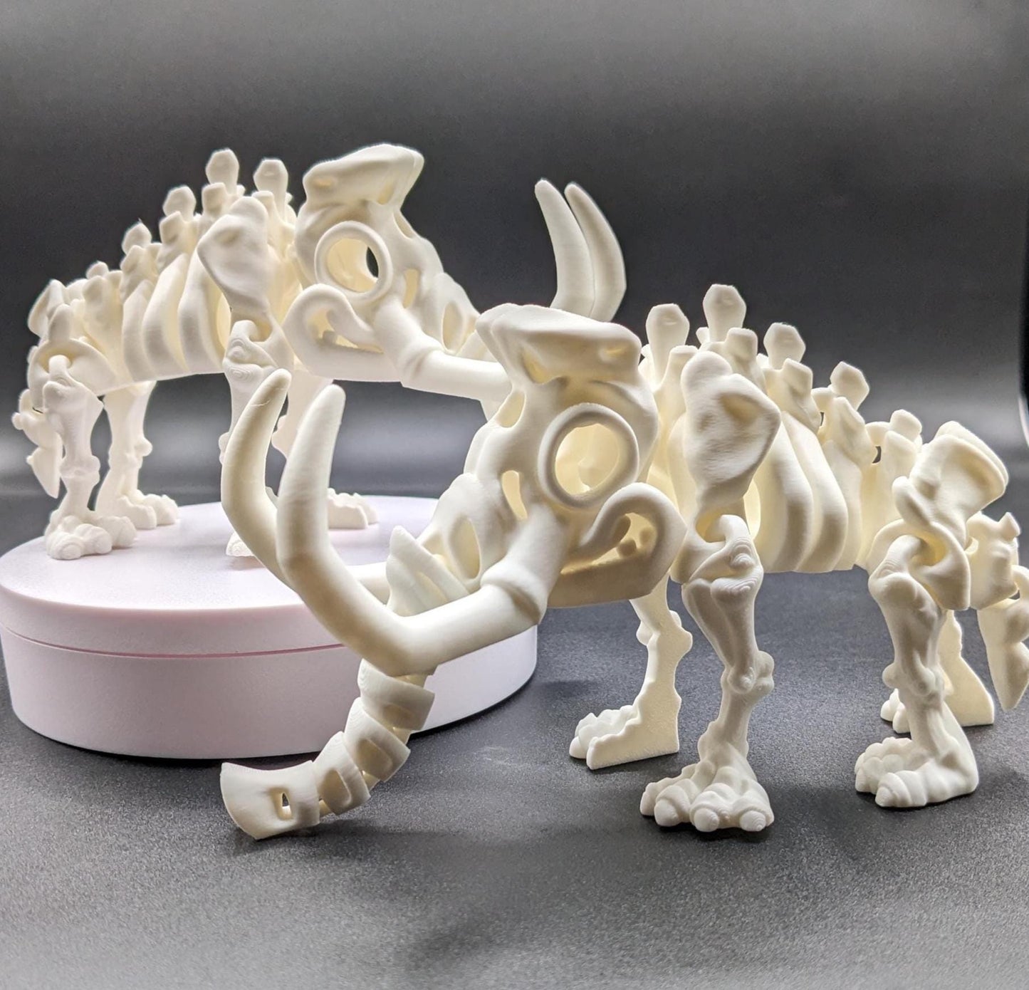 Articulated Skeleton Mammoth Toy Figurine