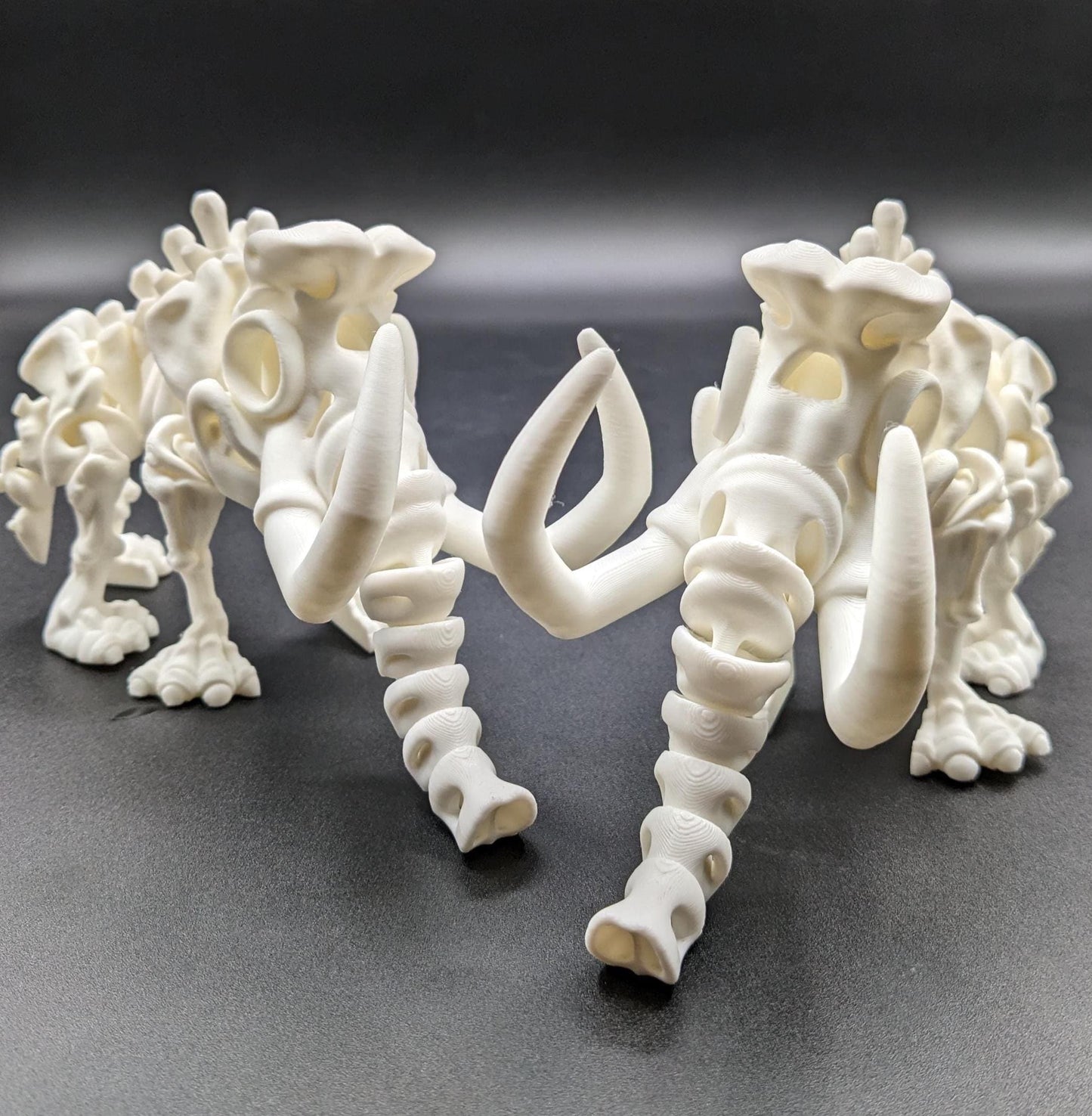 Articulated Skeleton Mammoth Toy Figurine