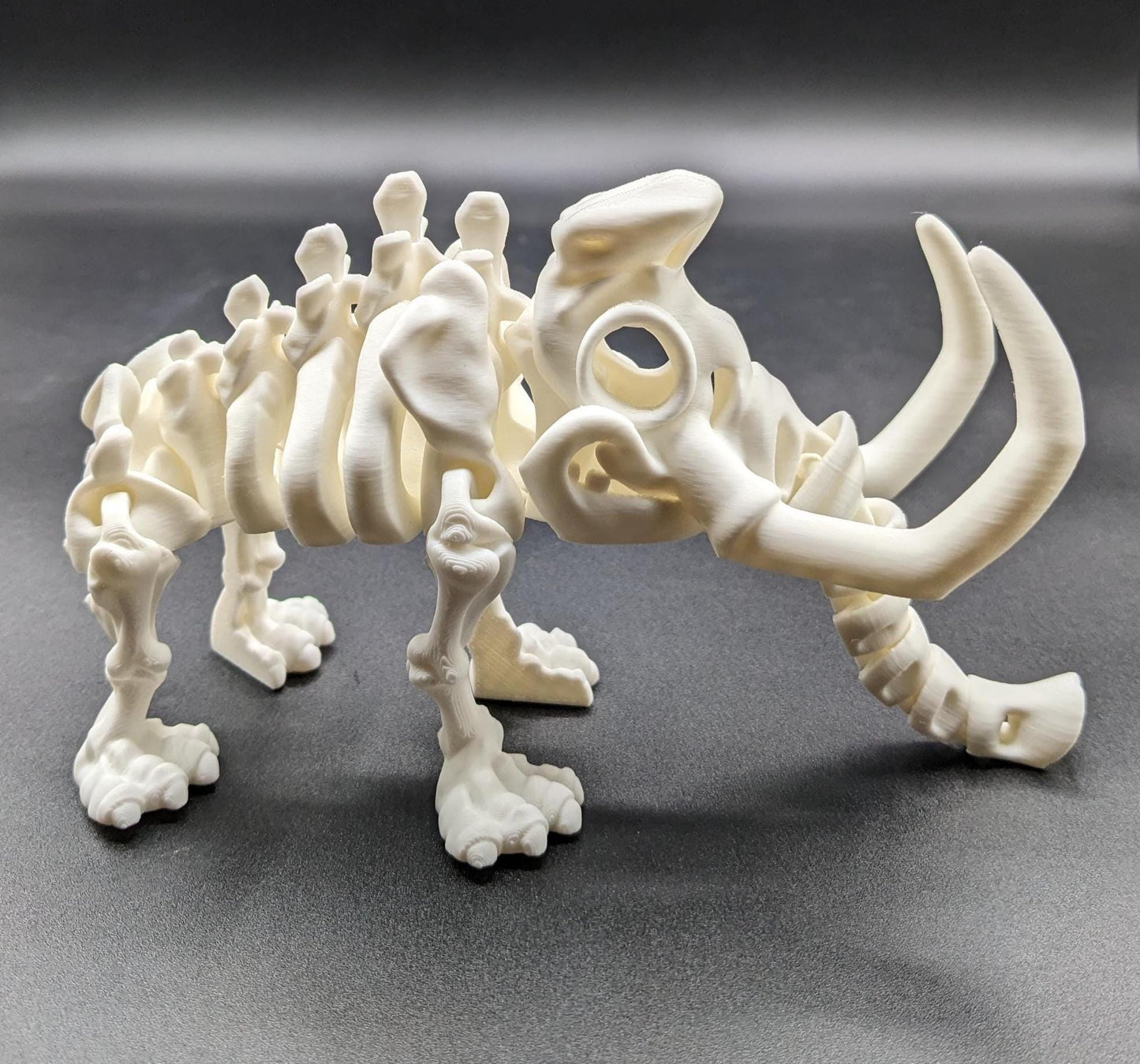 Articulated Skeleton Mammoth Toy Figurine
