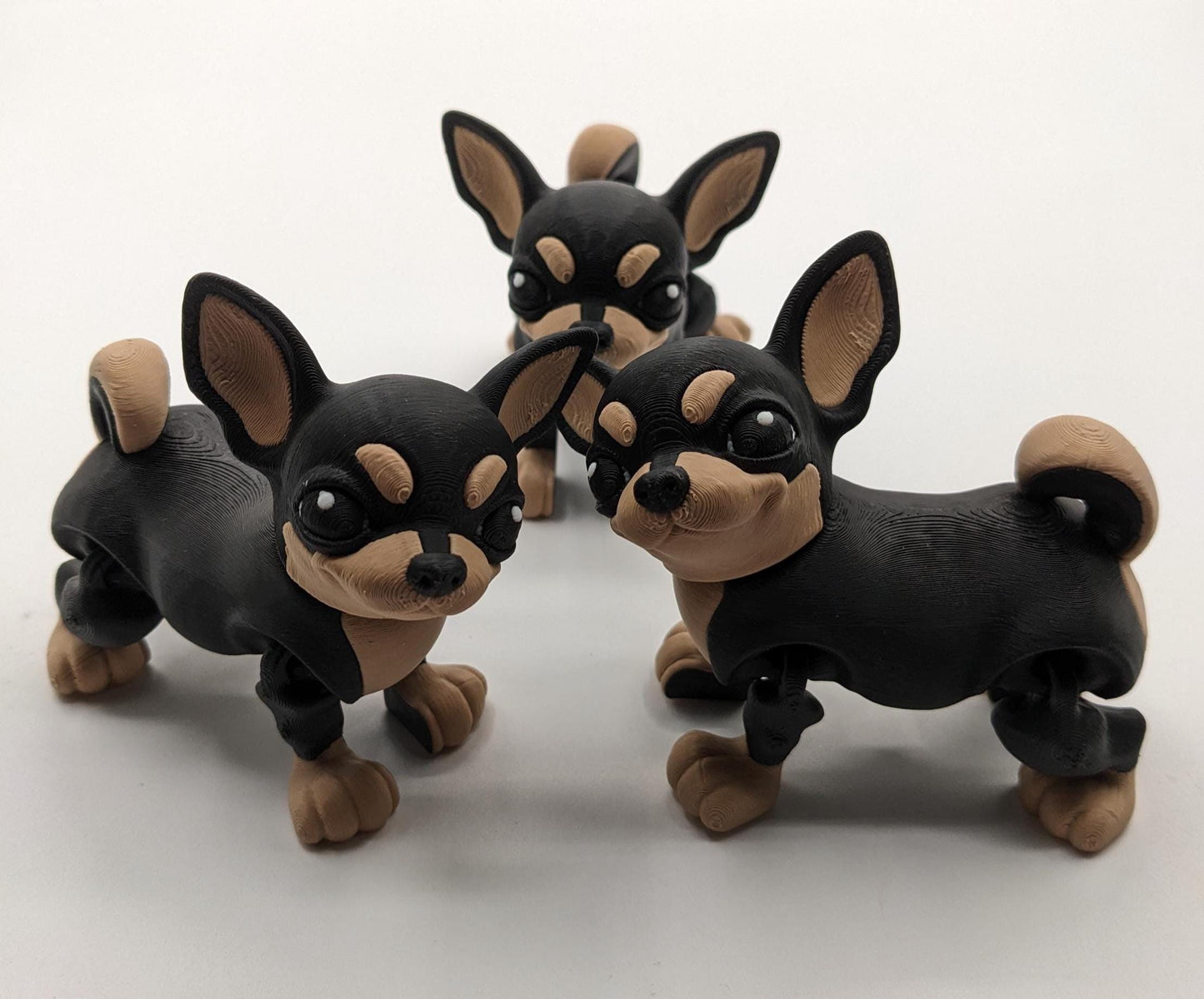 Adorable Articulated Chihuahua Dog Fidget Toy