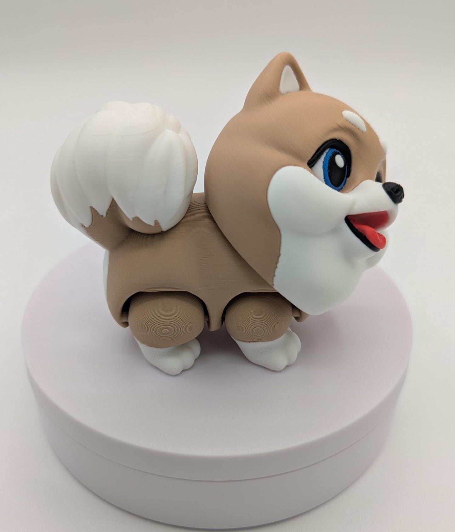 Articulated Pomeranian Puppy Fidget Toy