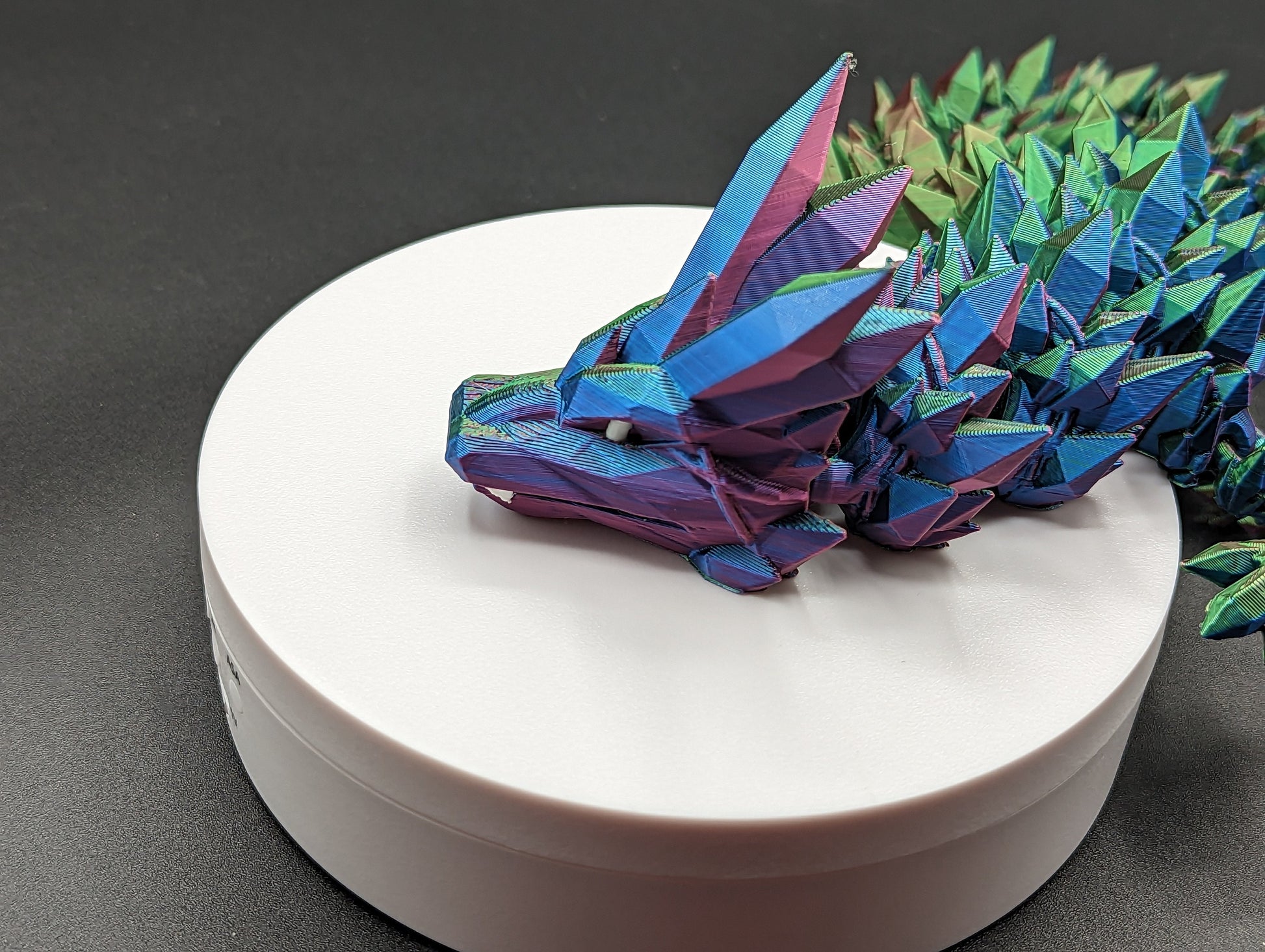 Dragon Crystal Dragon multi color articulated dragon3d printed dragon wing forth wing