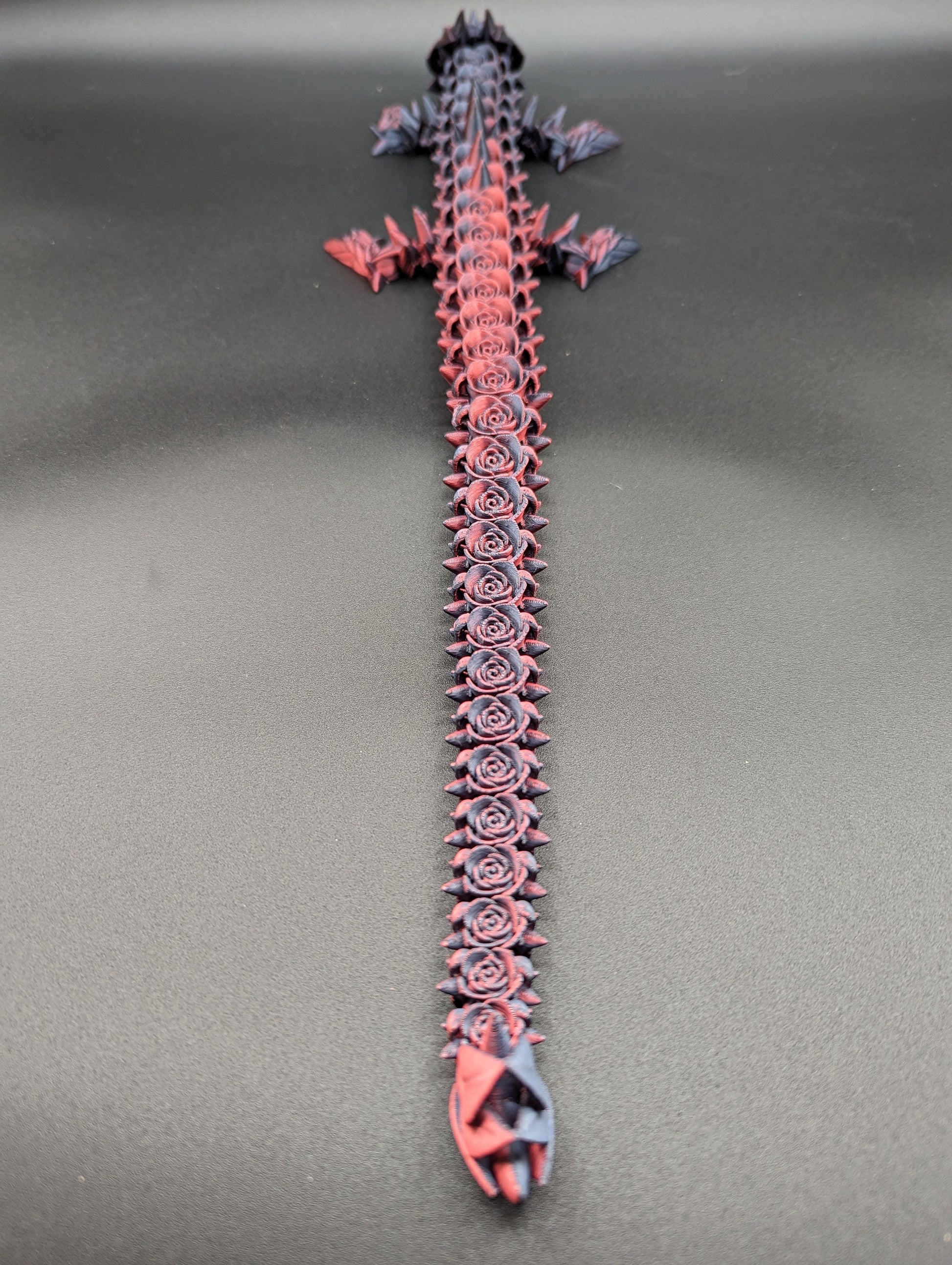 Dragon Cinderwing gothic desk toy Fidget Mythical toy Cinderwing,3D Printed Dragon,Fantasy Gift,Enchanted Decor,Gothic Decor,Dragon Sculpture,Mythical Charm,Toy,Fidget,Desk Toy,Fourth Wing,Andarna