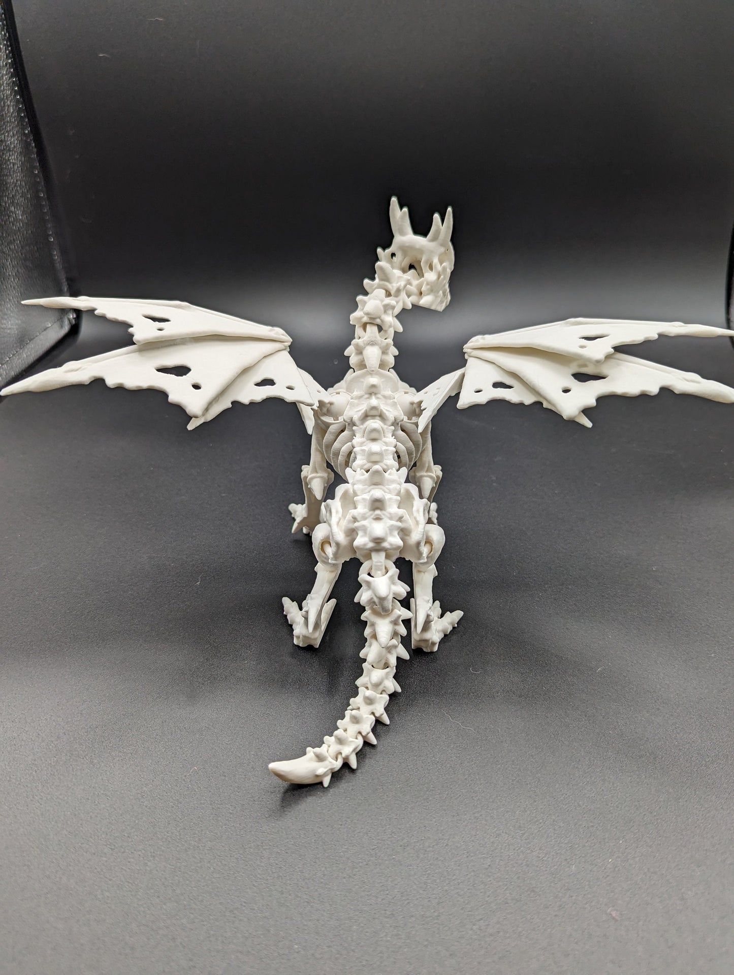 wraith Dragon Cinderwing gothic desk toy Fidget Mythical toy
