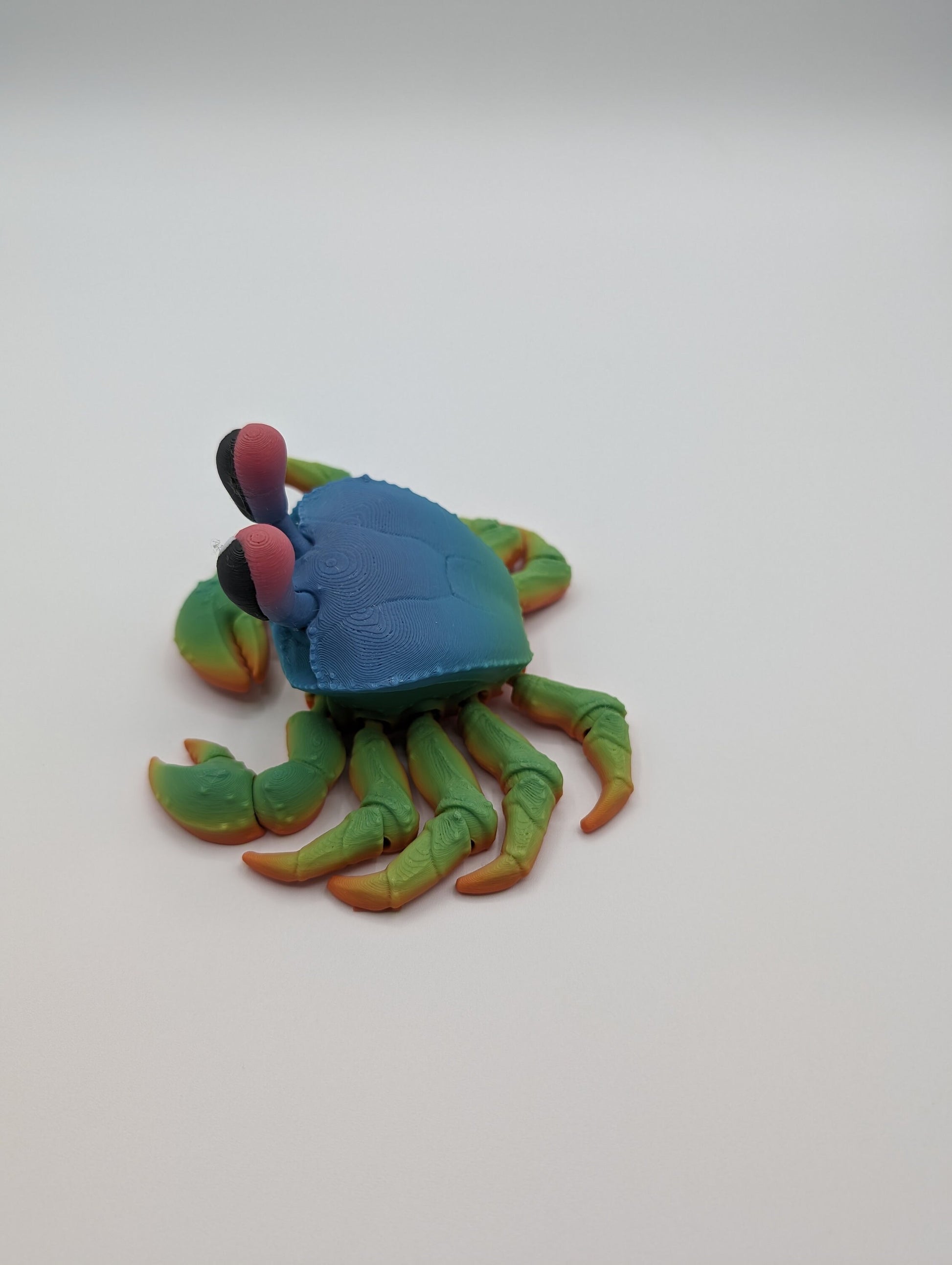 Crab Ghost Crab 3D Printed Articulating Toy