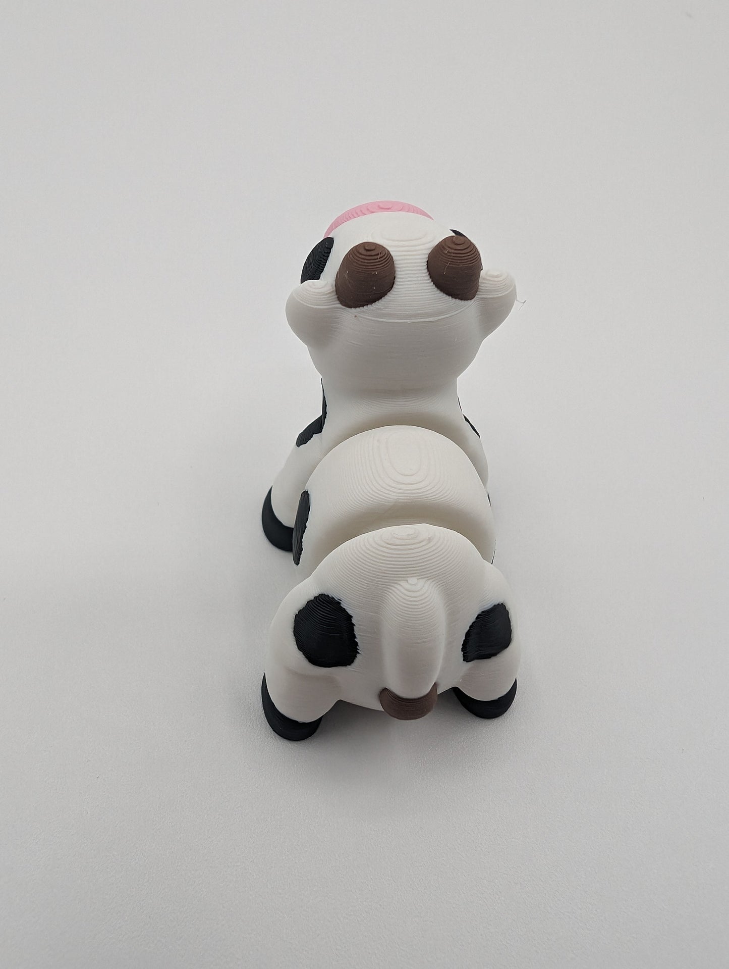Cow Adorable Baby Cow Fidget Toy 3D Printed Articulated Stress Relief Cute Sensory Toy for Relaxation and Focus