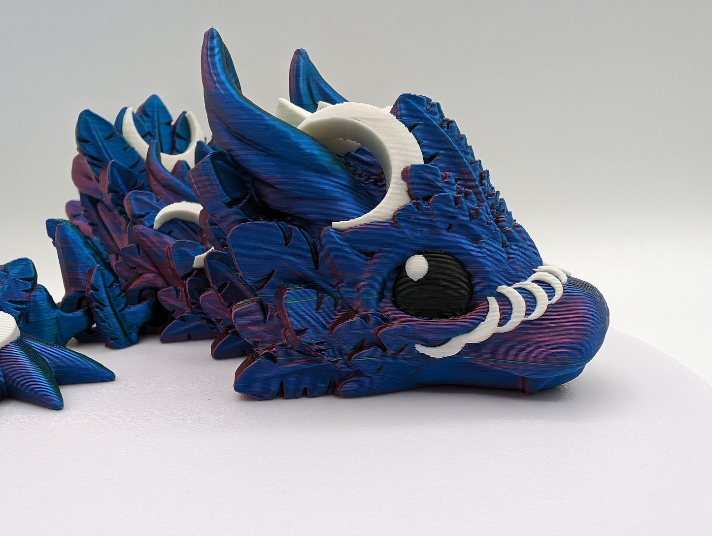 Dragon Crystal Dragon multi color articulated dragon3d printed dragon wing forth wing