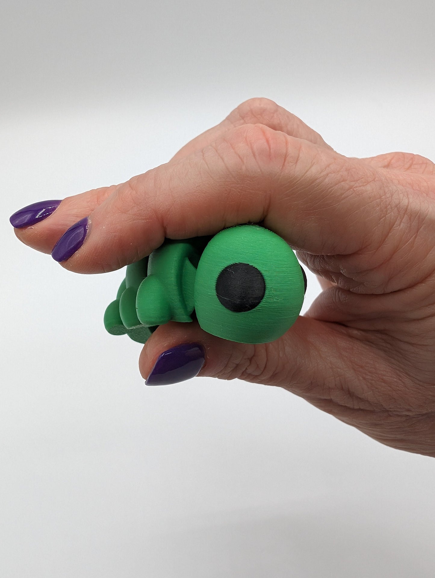 Tiny Caterpillar Fidget - Miniature Articulated Joy!
