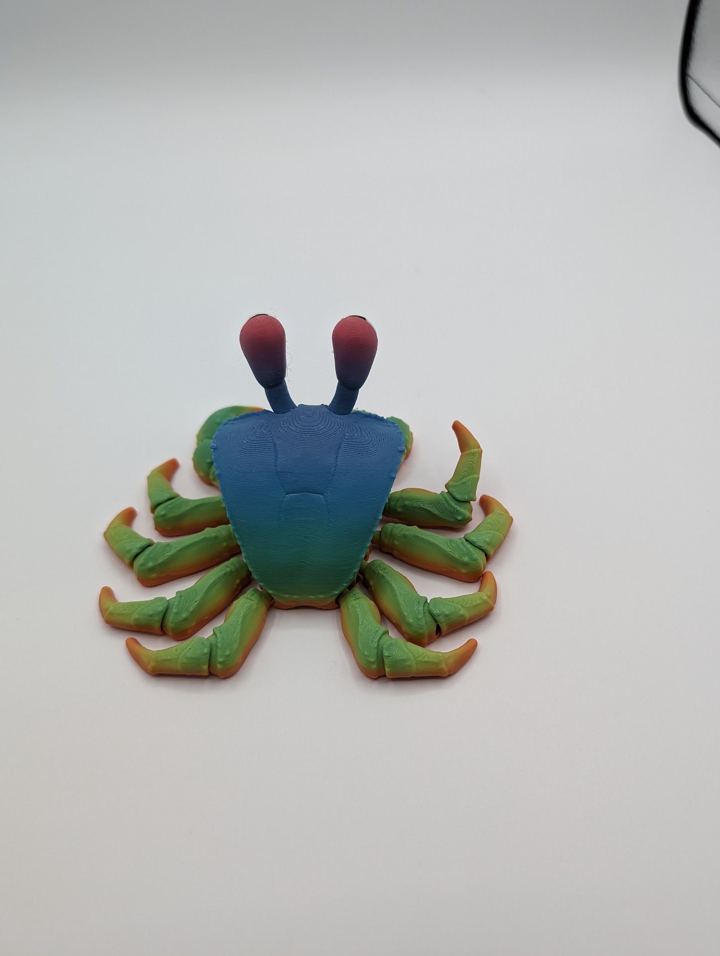 Crab Ghost Crab 3D Printed Articulating Toy