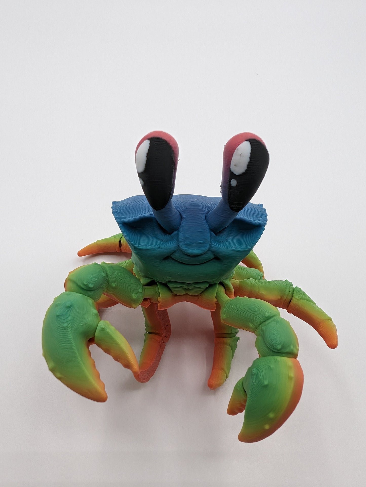 Crab Ghost Crab 3D Printed Articulating Toy