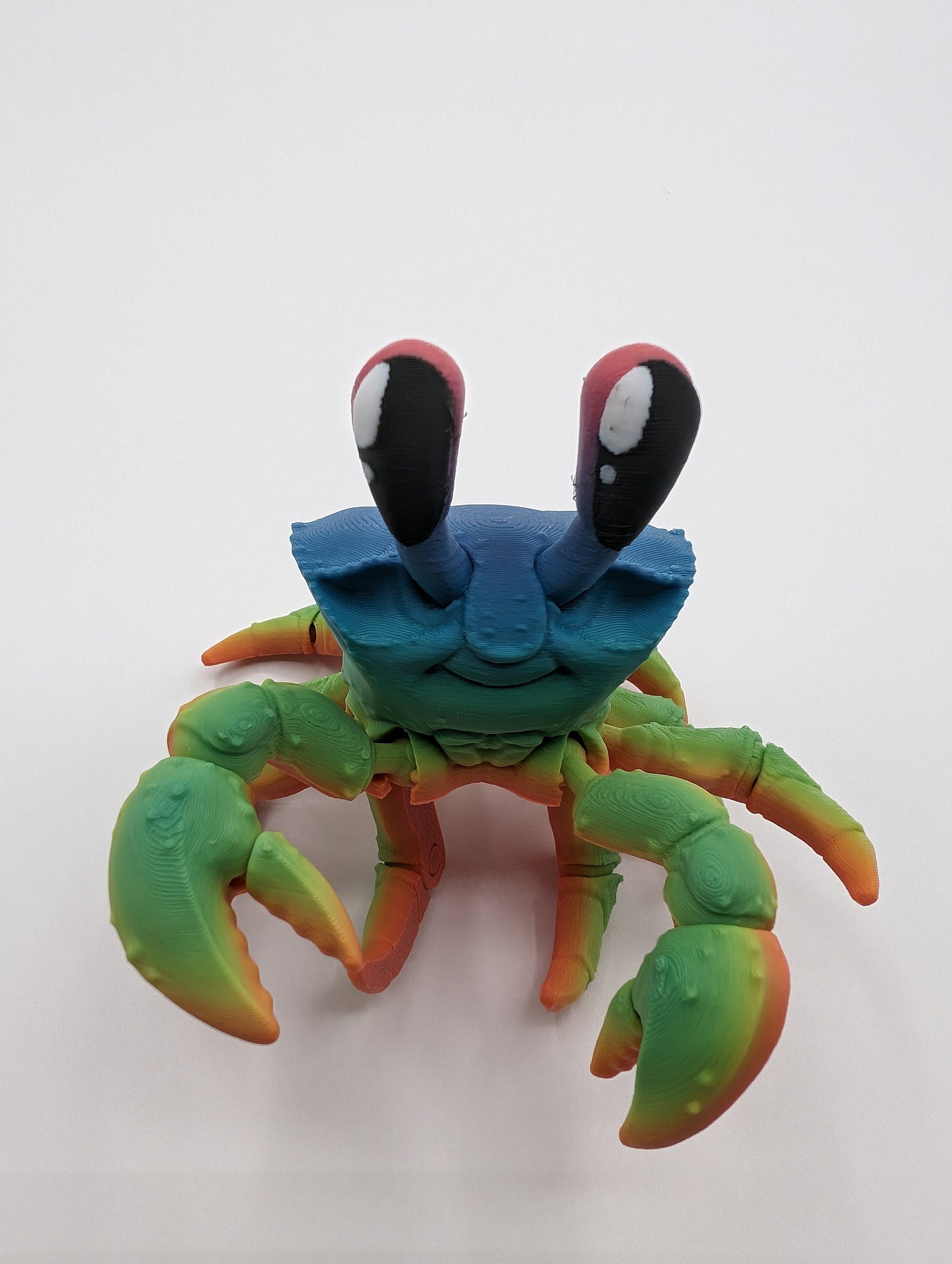 Crab Ghost Crab 3D Printed Articulating Toy