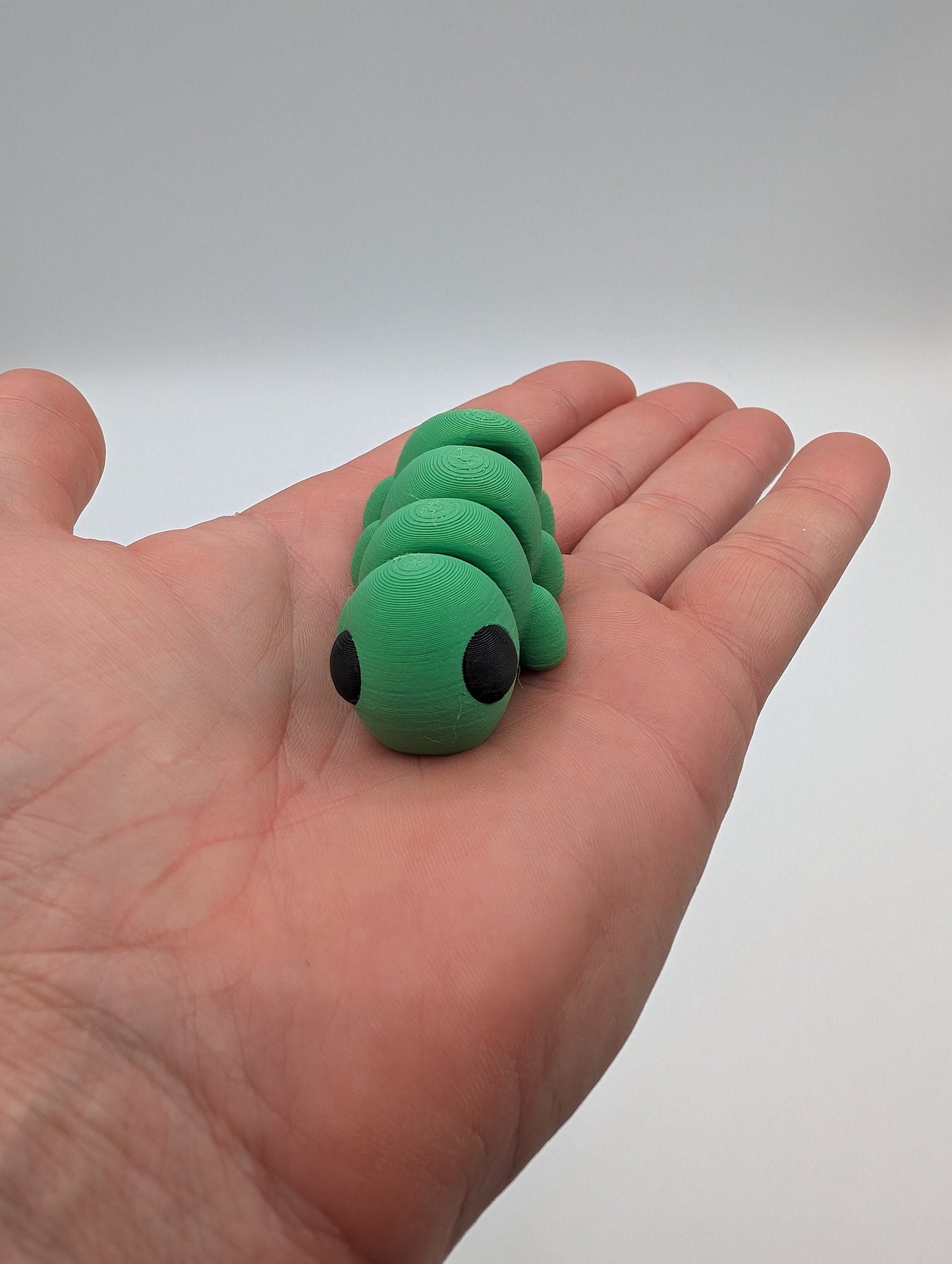 Tiny Caterpillar Fidget - Miniature Articulated Joy!