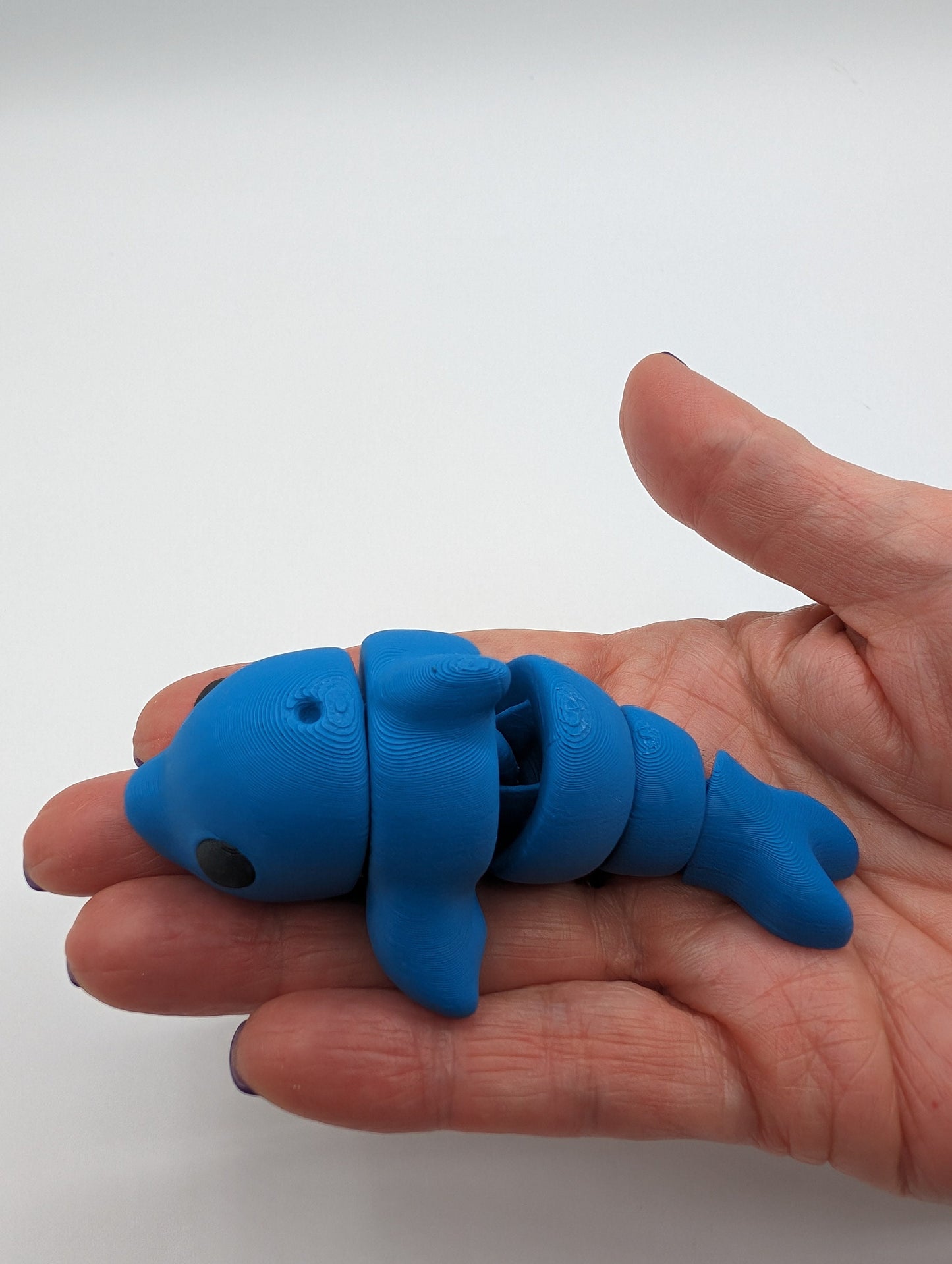 Dolphin Articulated Baby Dolphin Fidget Adorable Stress Relief Toy Fidget Toy Desk Stress Toy