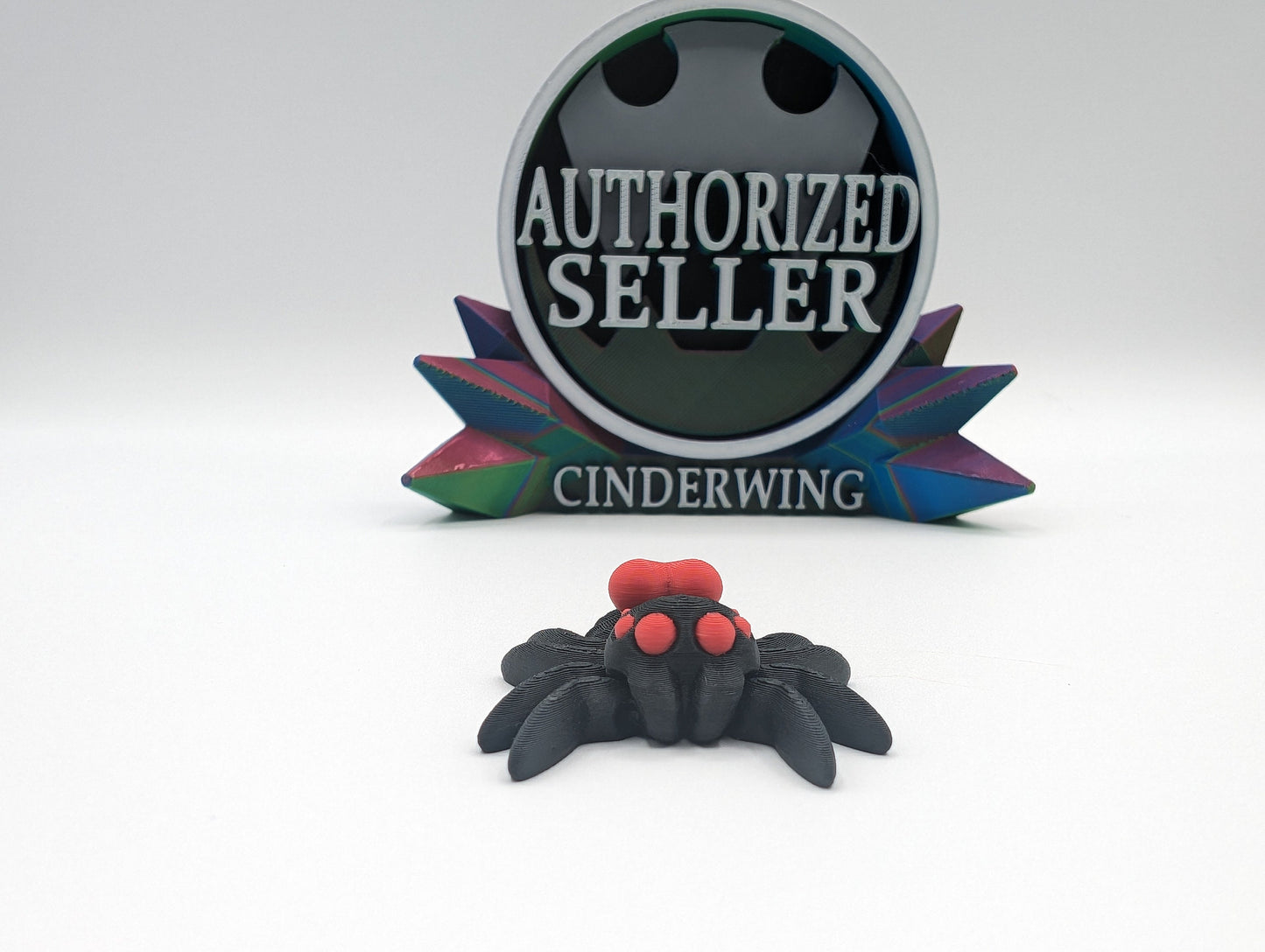 Valentine's TINY ARTICULATING SPIDER Fidget Toy Desk Stress Toy Valentine 3D Printed Articulated Tiny Toy Unique Romantic Gift Stress Relief