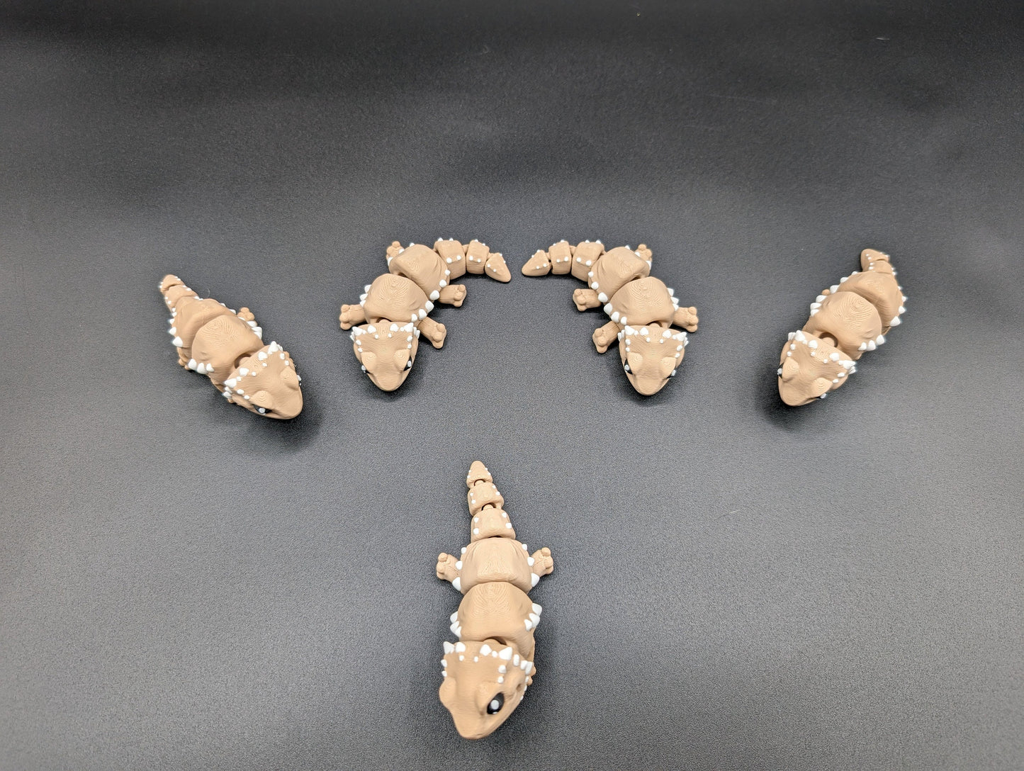 Baby Bearded Dragon Articulated Fidget toy Pet Lizard 3D Fidget Fidget Toy Desk Toy