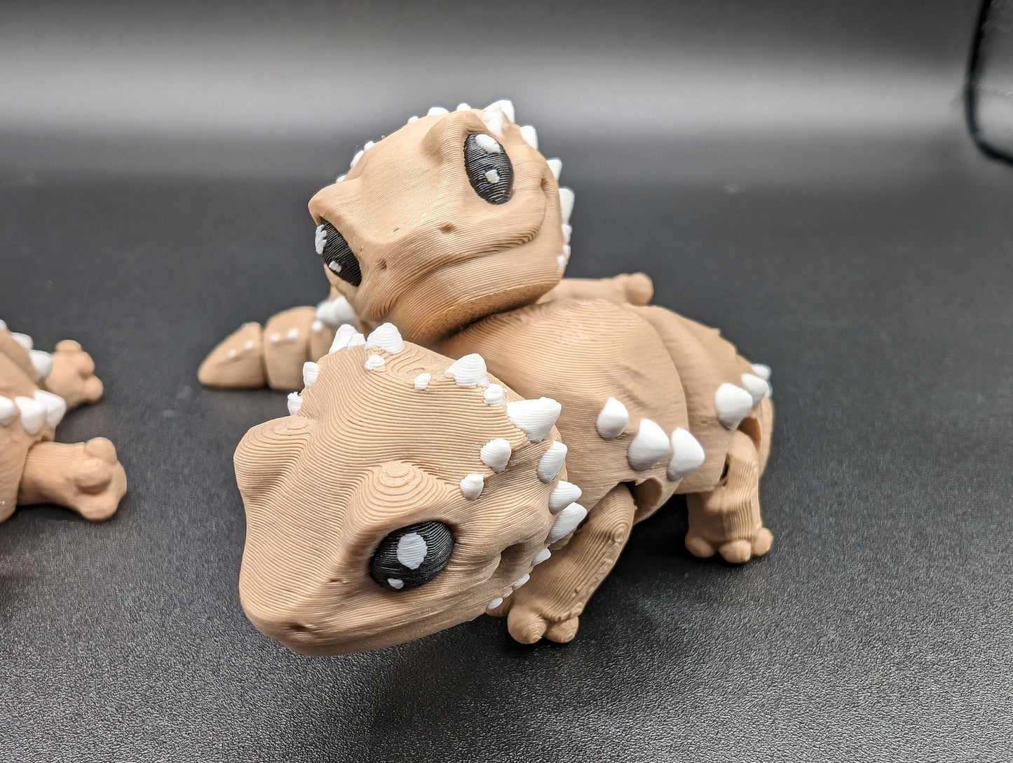 Baby Bearded Dragon Articulated Fidget toy Pet Lizard 3D Fidget Fidget Toy Desk Toy