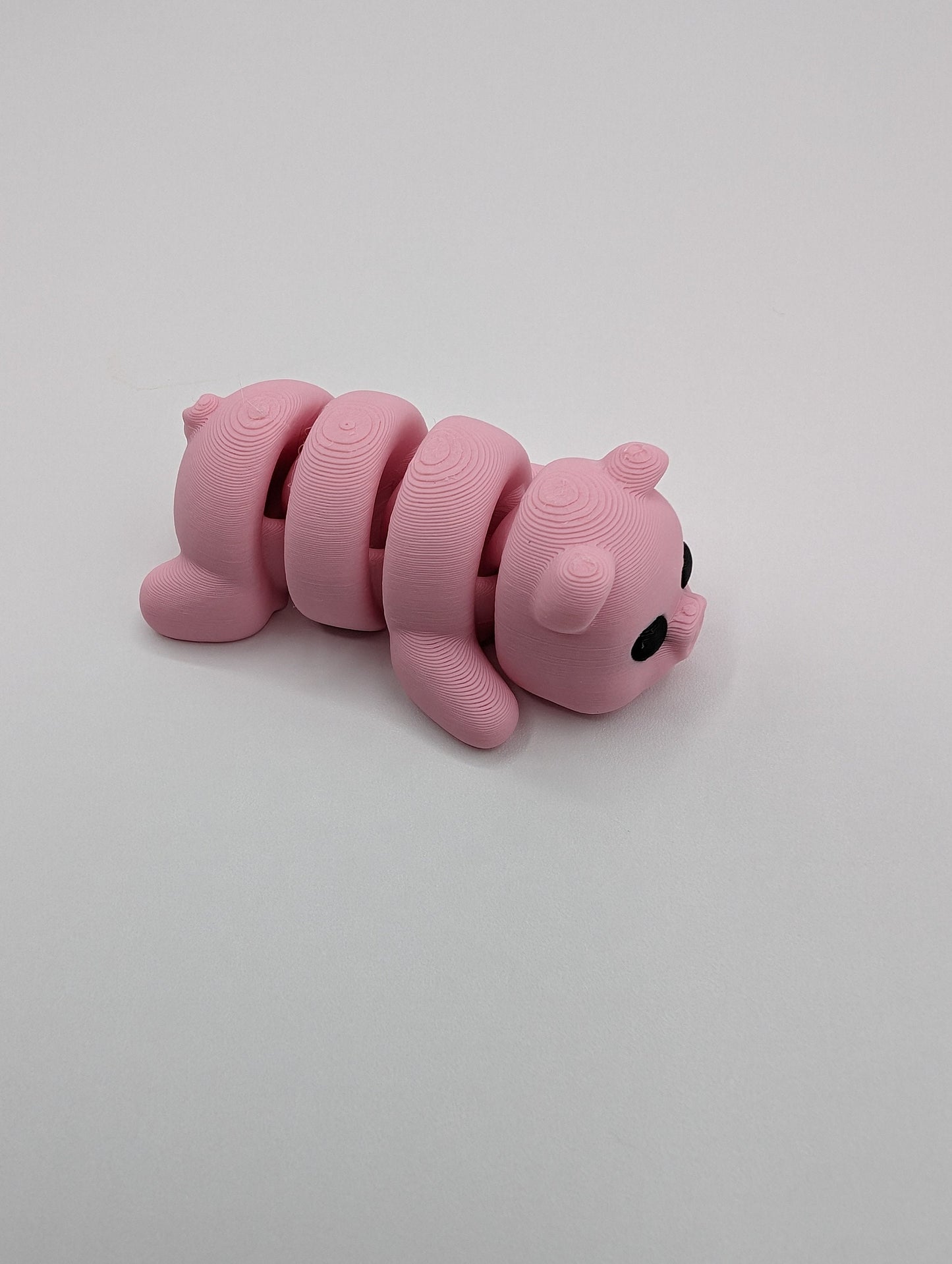 Tiny Pig Fidget Toy 3D Printed Articulated Stress Relief Cute Sensory Toy for Relaxation and Focus