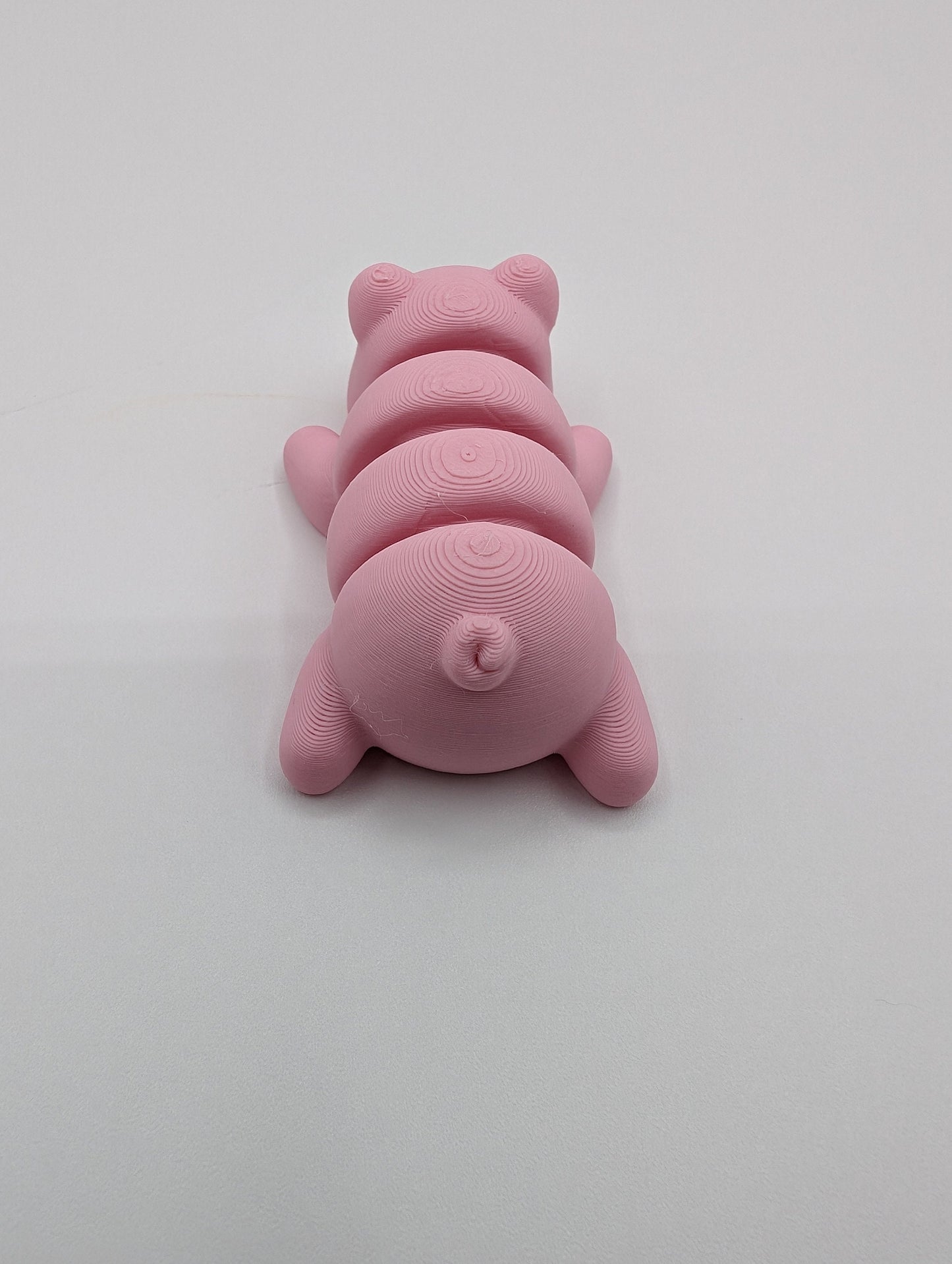 Tiny Pig Fidget Toy 3D Printed Articulated Stress Relief Cute Sensory Toy for Relaxation and Focus