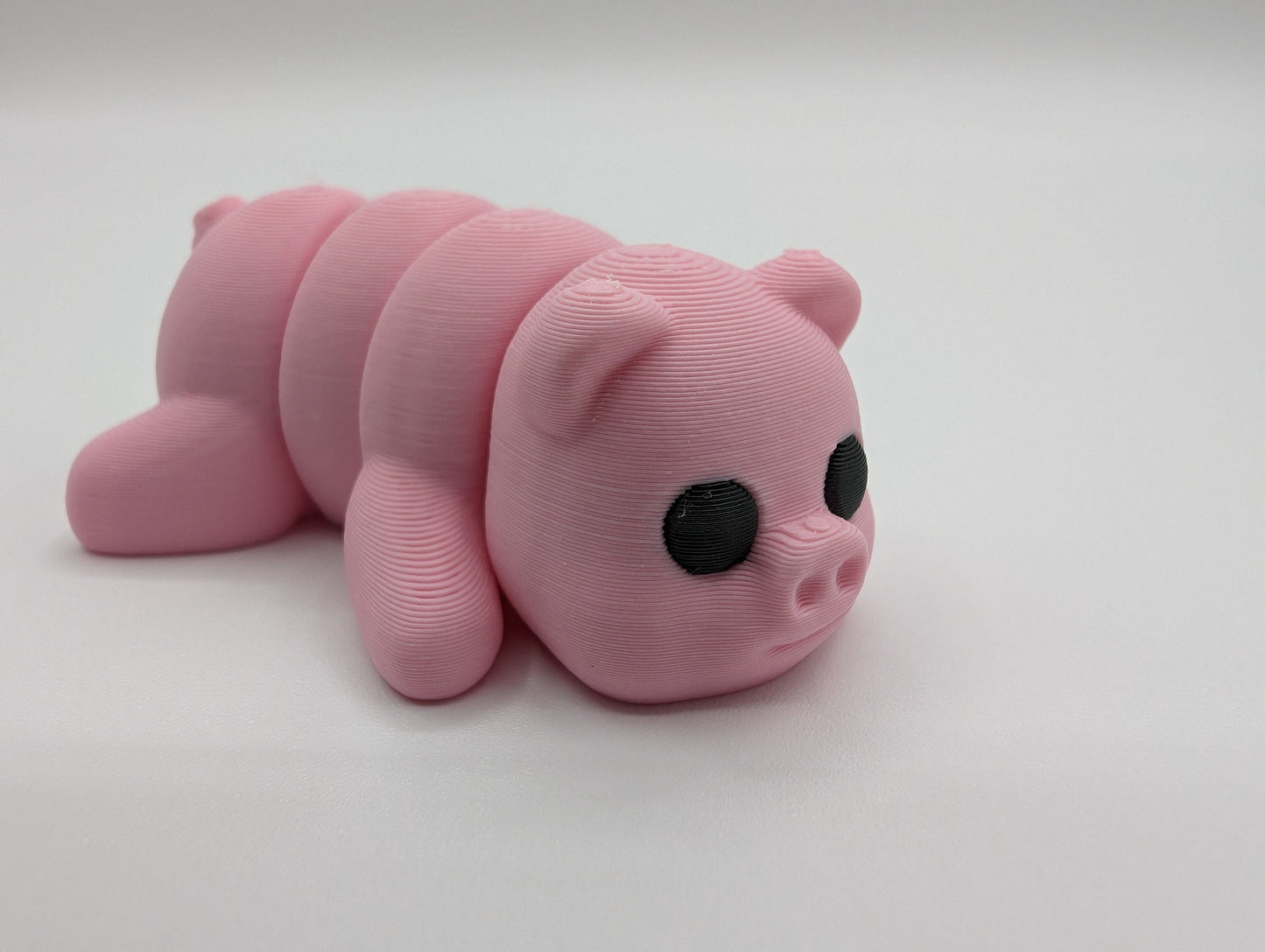 Tiny Pig Fidget Toy 3D Printed Articulated Stress Relief Cute Sensory Toy for Relaxation and Focus