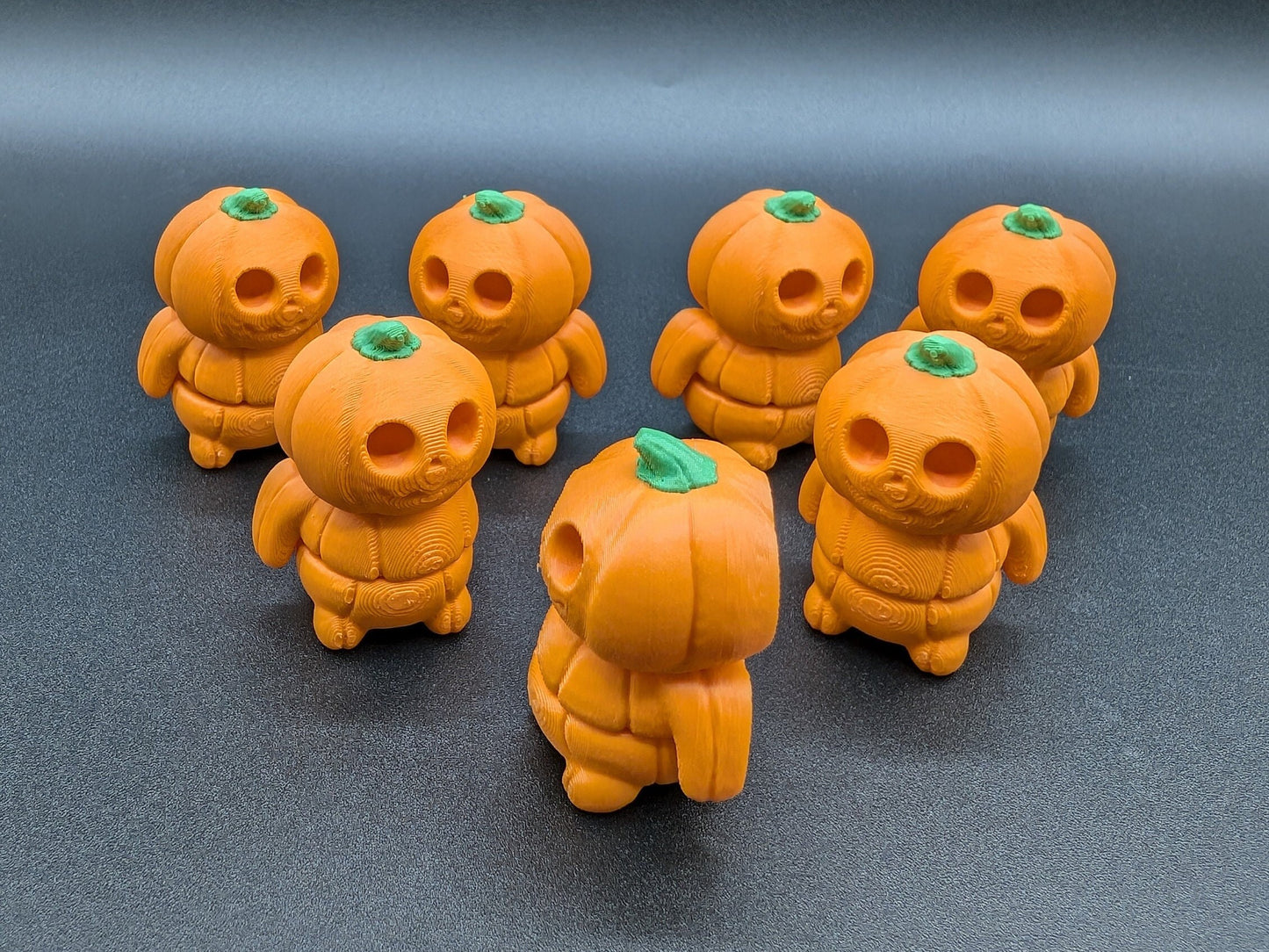 Scary Halloween Flexi Pumpkin Fidget Toy