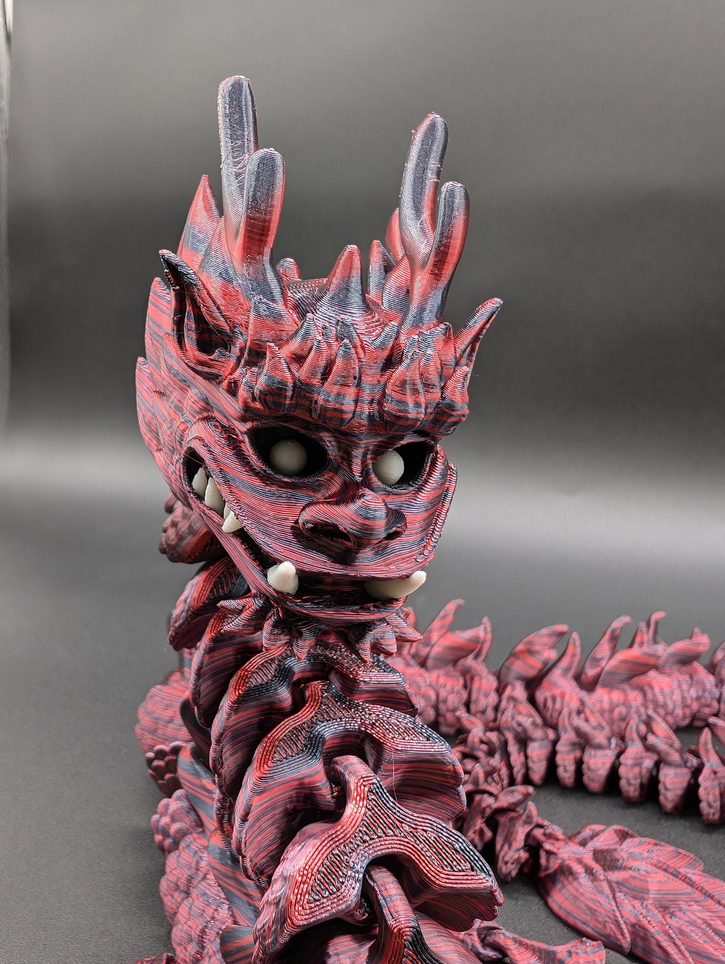 Articulated Dragon Fidget Toy: Flexi Factory Desk Decoration