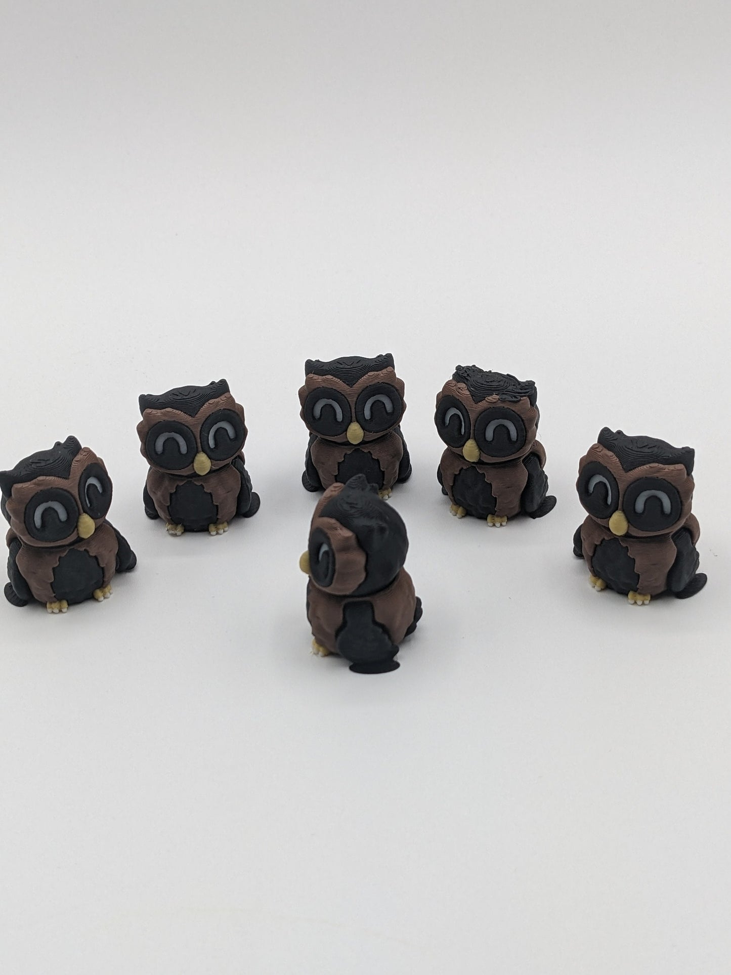 Adorable Articulated Tiny Owl Fidget Toy
