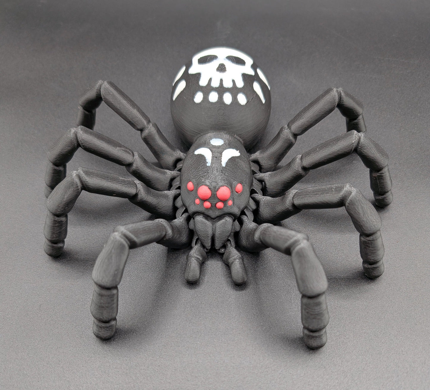 Scary Articulated Halloween Skull Tarantula