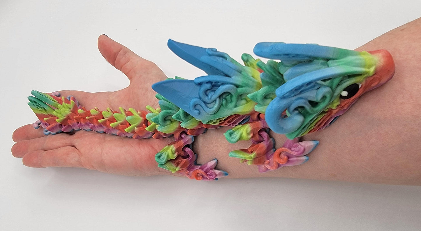 Dragon Baby Butterfly Dragon by Cinderwing, a captivating, mythical masterpiece, Fidget. Printed in multiple colors! No painting!