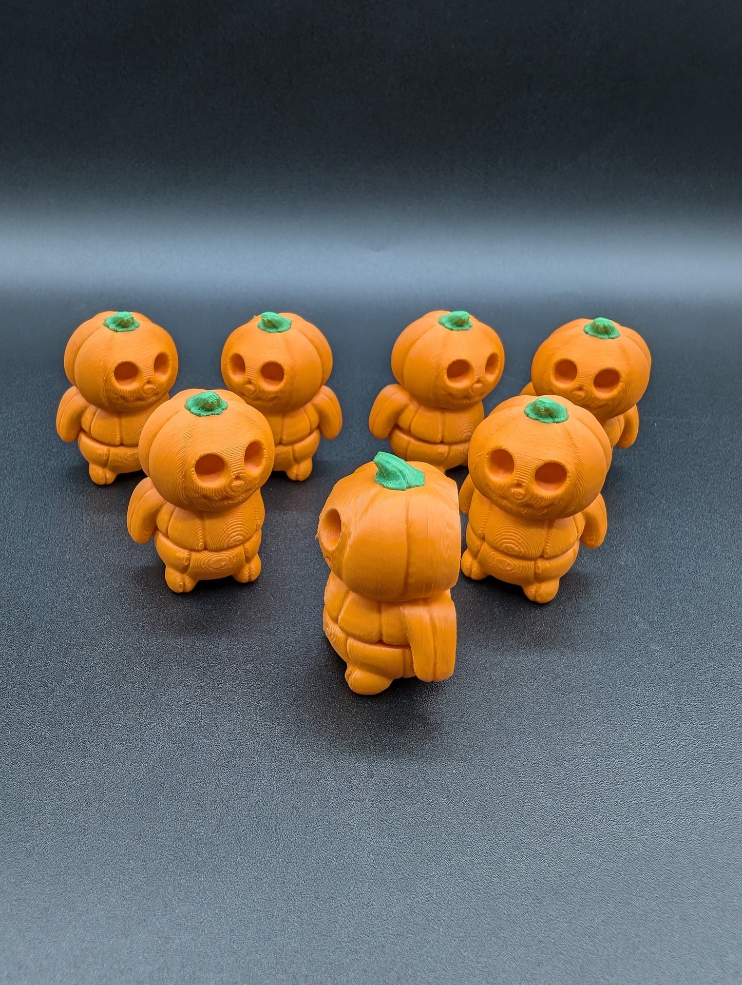 Scary Halloween Flexi Pumpkin Fidget Toy
