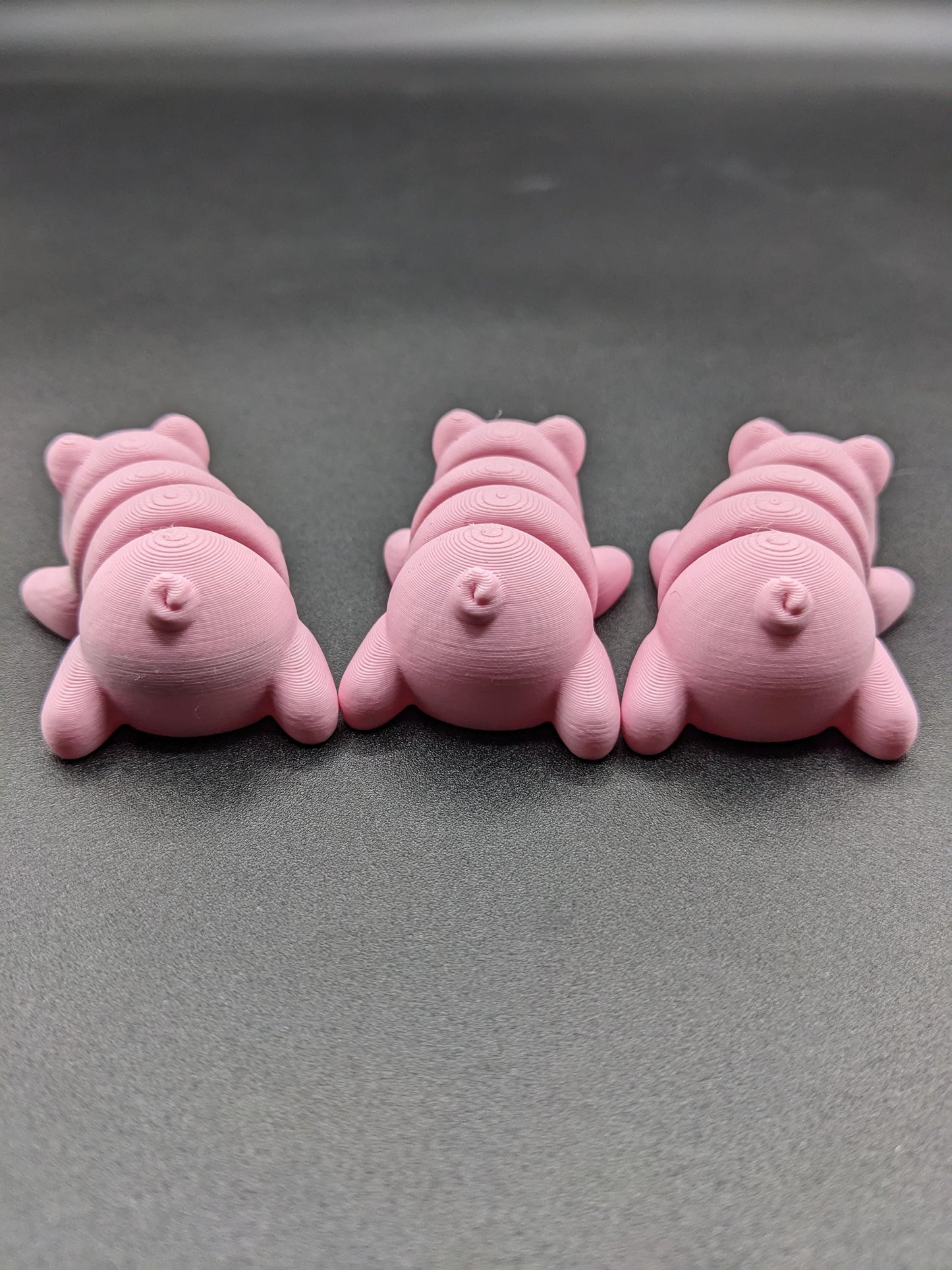 Tiny Pig Fidget Toy 3D Printed Articulated Stress Relief Cute Sensory Toy for Relaxation and Focus