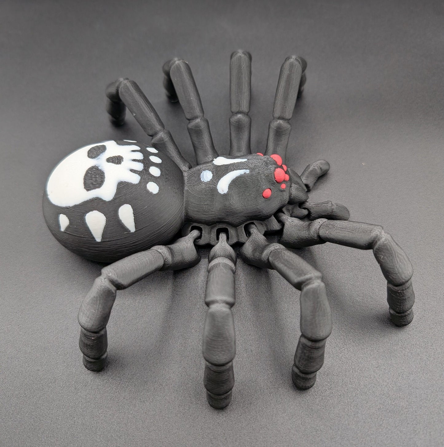 Scary Articulated Halloween Skull Tarantula