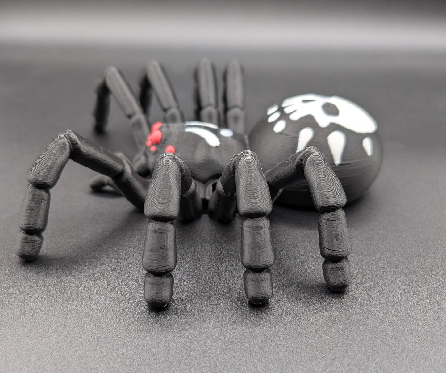 Scary Articulated Halloween Skull Tarantula