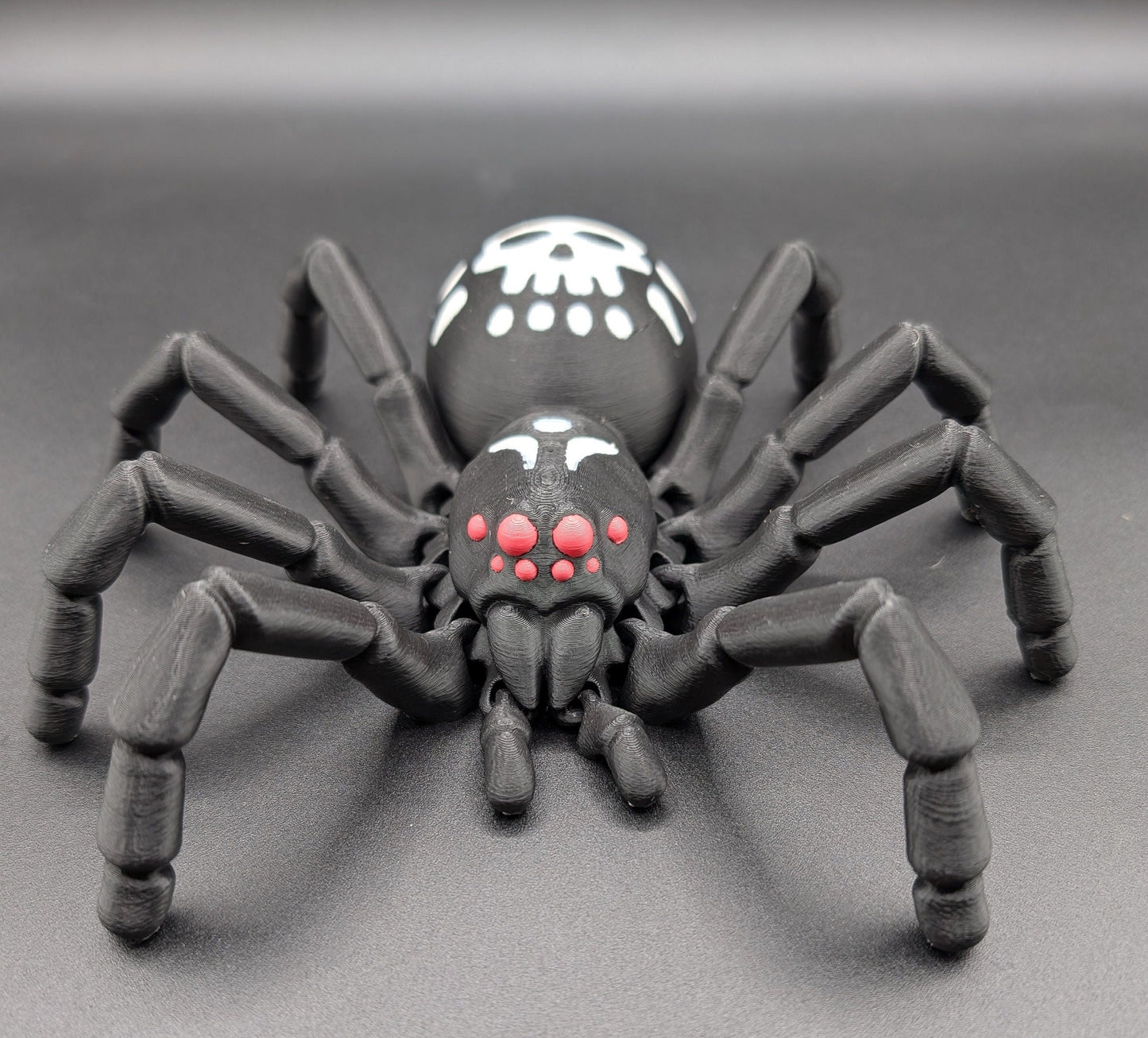 Scary Articulated Halloween Skull Tarantula