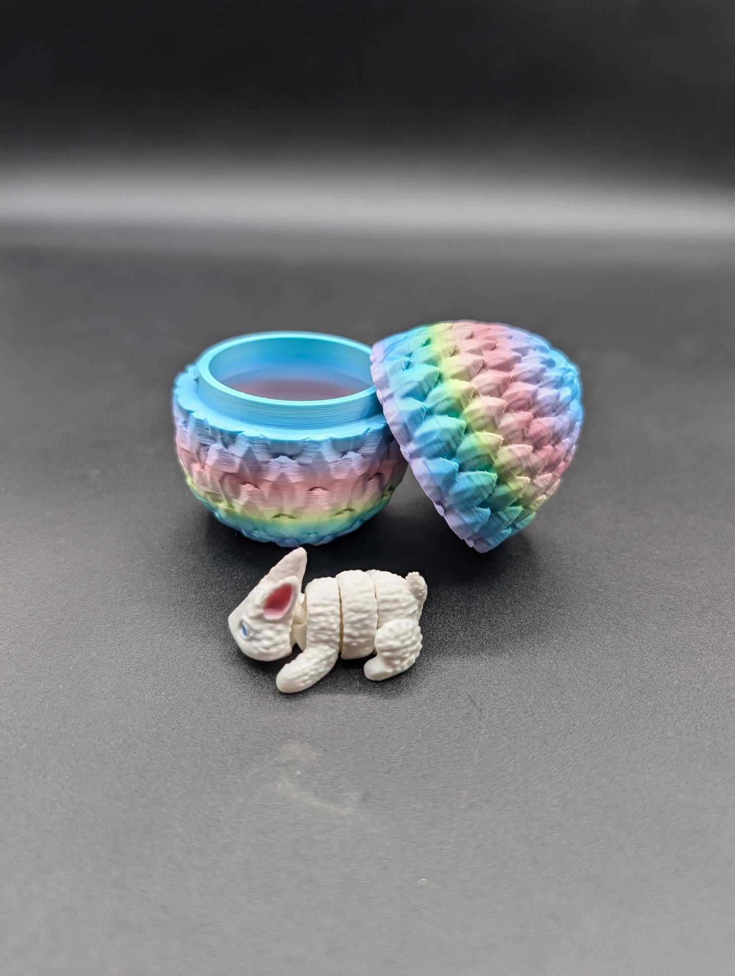 Easter Dragon Egg with Bunny - Fidget Joy!