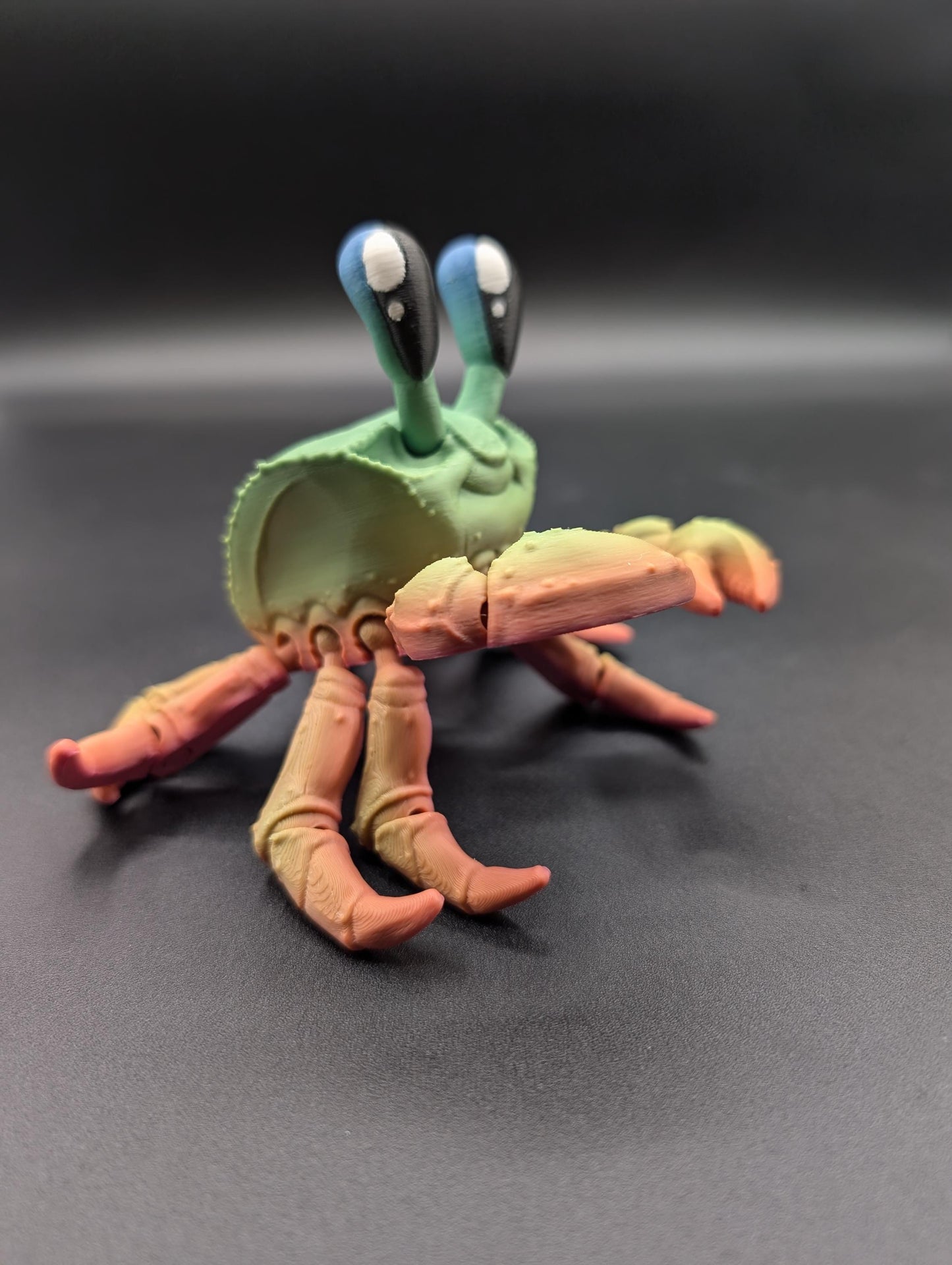 Crab Ghost Crab 3D Printed Articulating Toy