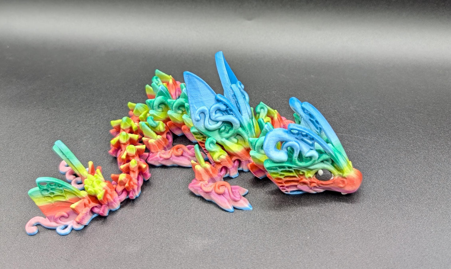 Dragon Baby Butterfly Dragon by Cinderwing, a captivating, mythical masterpiece, Fidget. Printed in multiple colors! No painting!