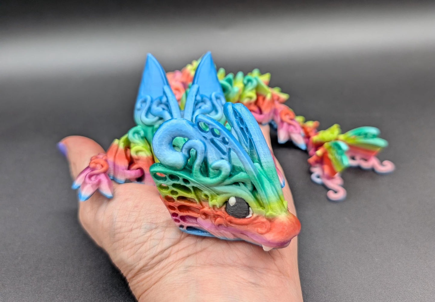 Dragon Baby Butterfly Dragon by Cinderwing, a captivating, mythical masterpiece, Fidget. Printed in multiple colors! No painting!