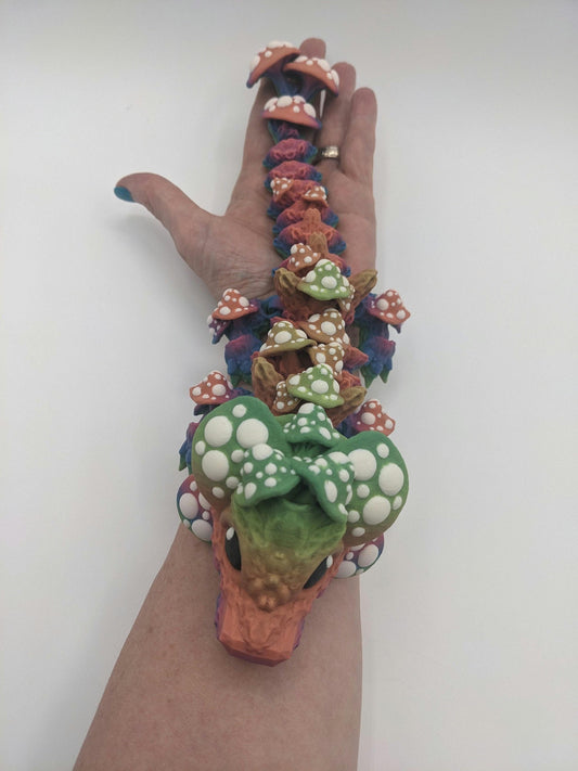 Articulated Baby Mushroom Dragon
