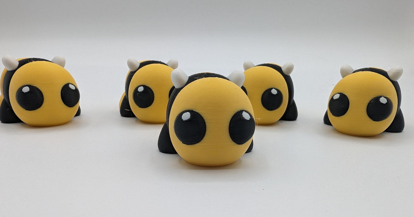 Bumble Bee Fidget Toy - Cute 3D Printed Stress Relief