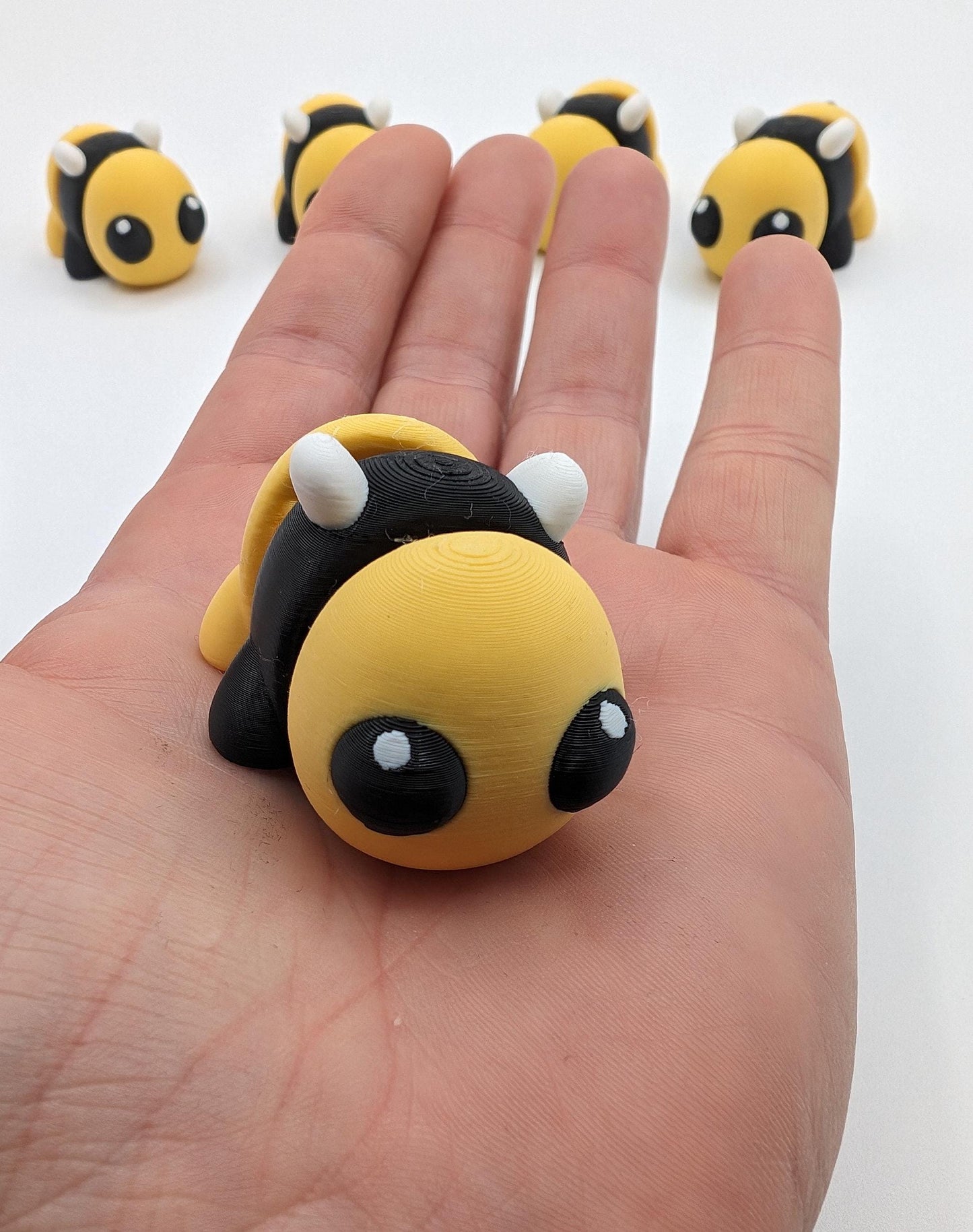 Bumble Bee Fidget Toy - Cute 3D Printed Stress Relief