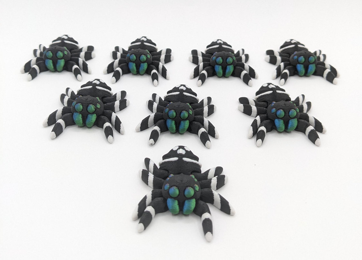 JUMPING ARTICULATING SPIDER , Fidget Toy, Desk Stress Toy